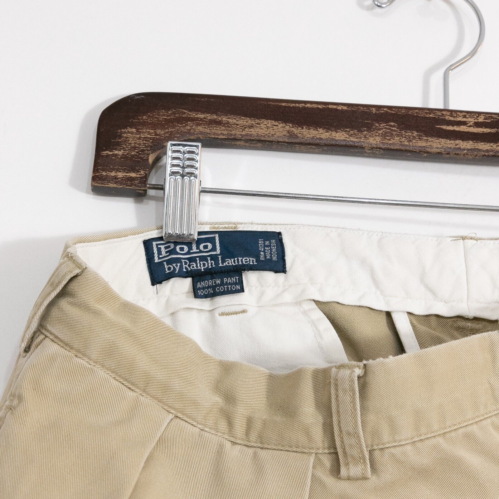 Polo Ralph Lauren × Vintage Vintage 90s Polo Ralph Lauren Chino Pants 36x30 - Distressed Size US 36 / EU 52 - 10 Thumbnail