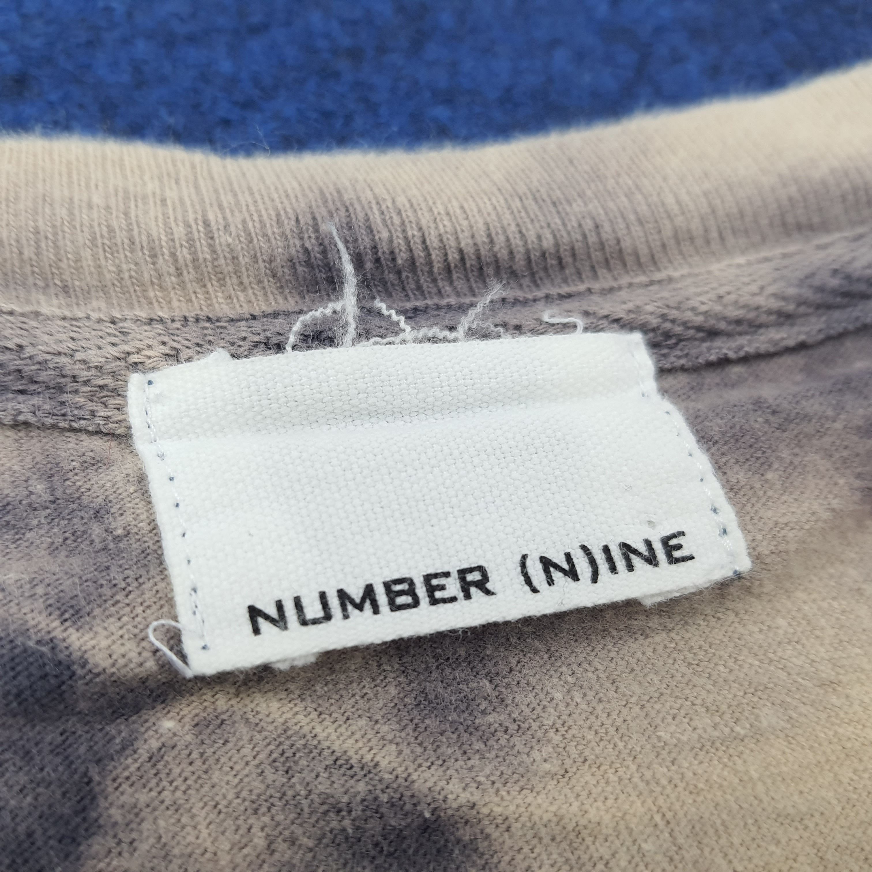 Japanese Brand × Number (N)ine × Vintage Vintage Number Nine Japan Brand Long Sleeve Tshirt C219N15 Size US XL / EU 56 / 4 - 5 Thumbnail