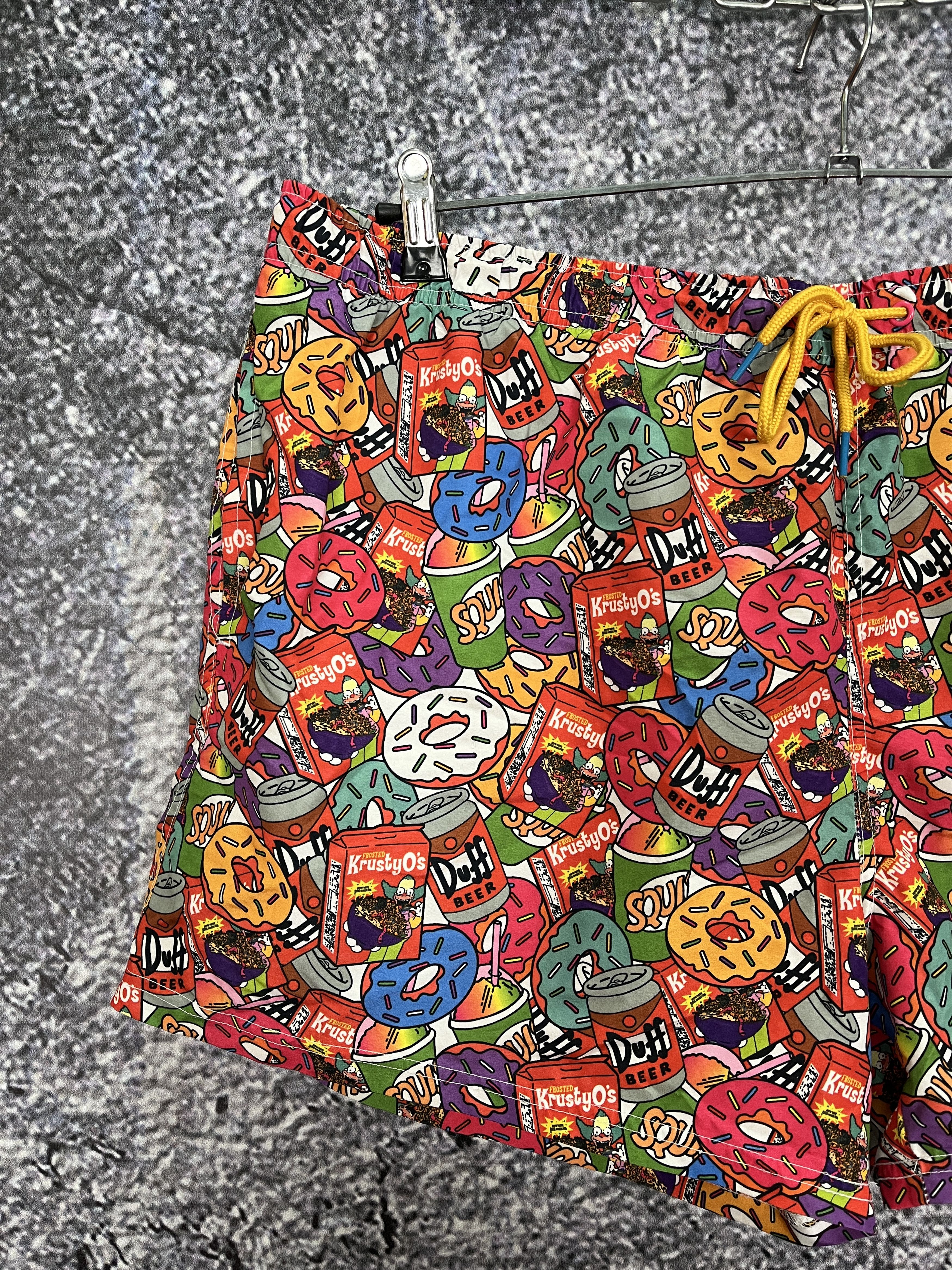 The Simpsons The Simpsons Shorts Spriengfield Overprint Swim Art Size 2XL Size US 40 / EU 56 - 3 Thumbnail