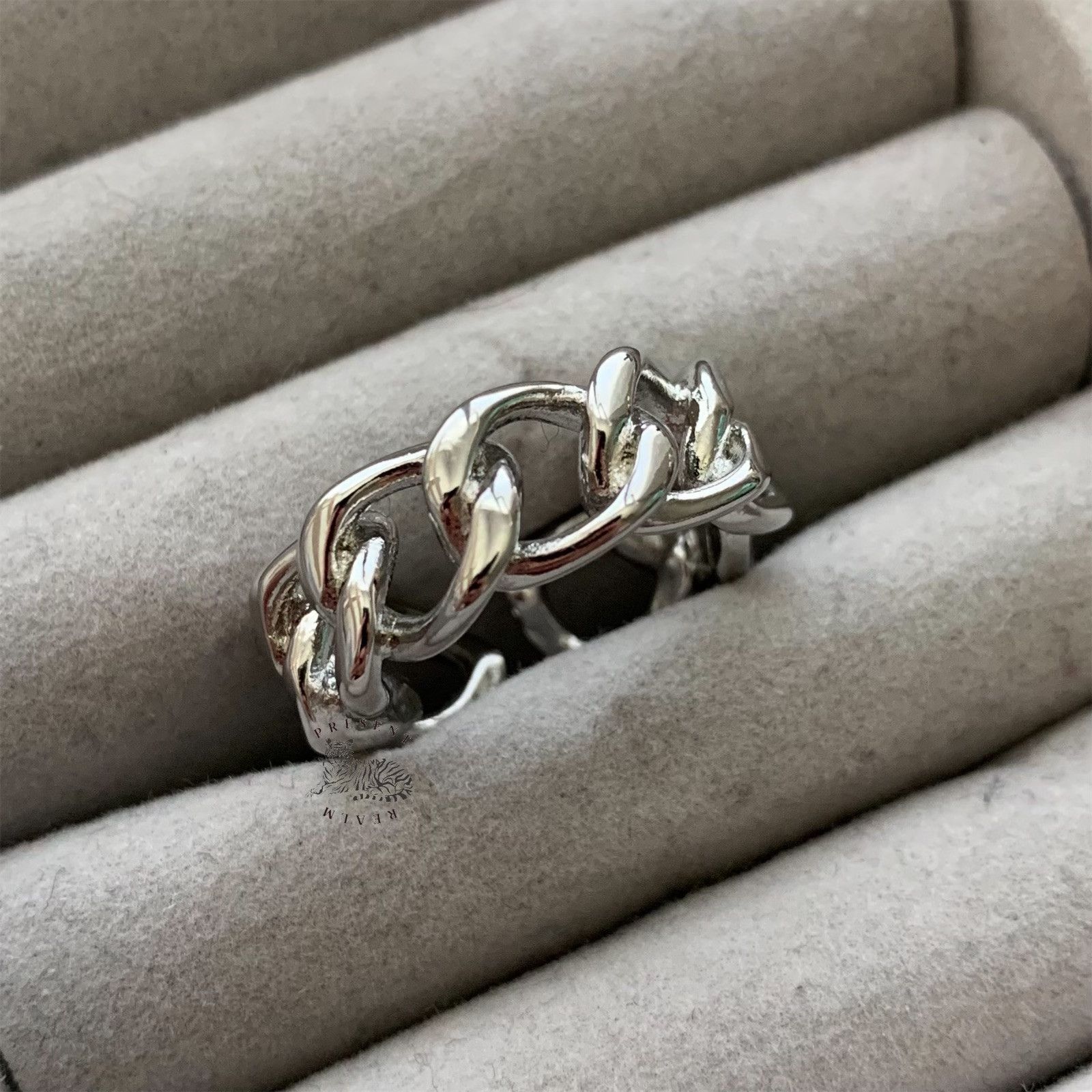 Japanese Brand × Vintage Chain Link Adjustable Ring Size ONE SIZE - 3 Thumbnail