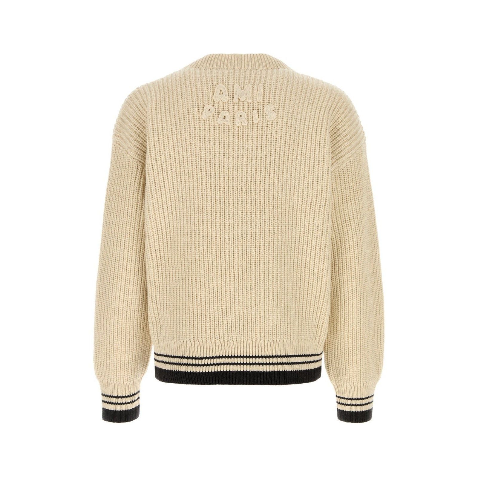 AMI AMI Ivory Wool Blend Sweater New & Authentic (Men's size:S;) Size US S / EU 44-46 / 1 - 2 Thumbnail