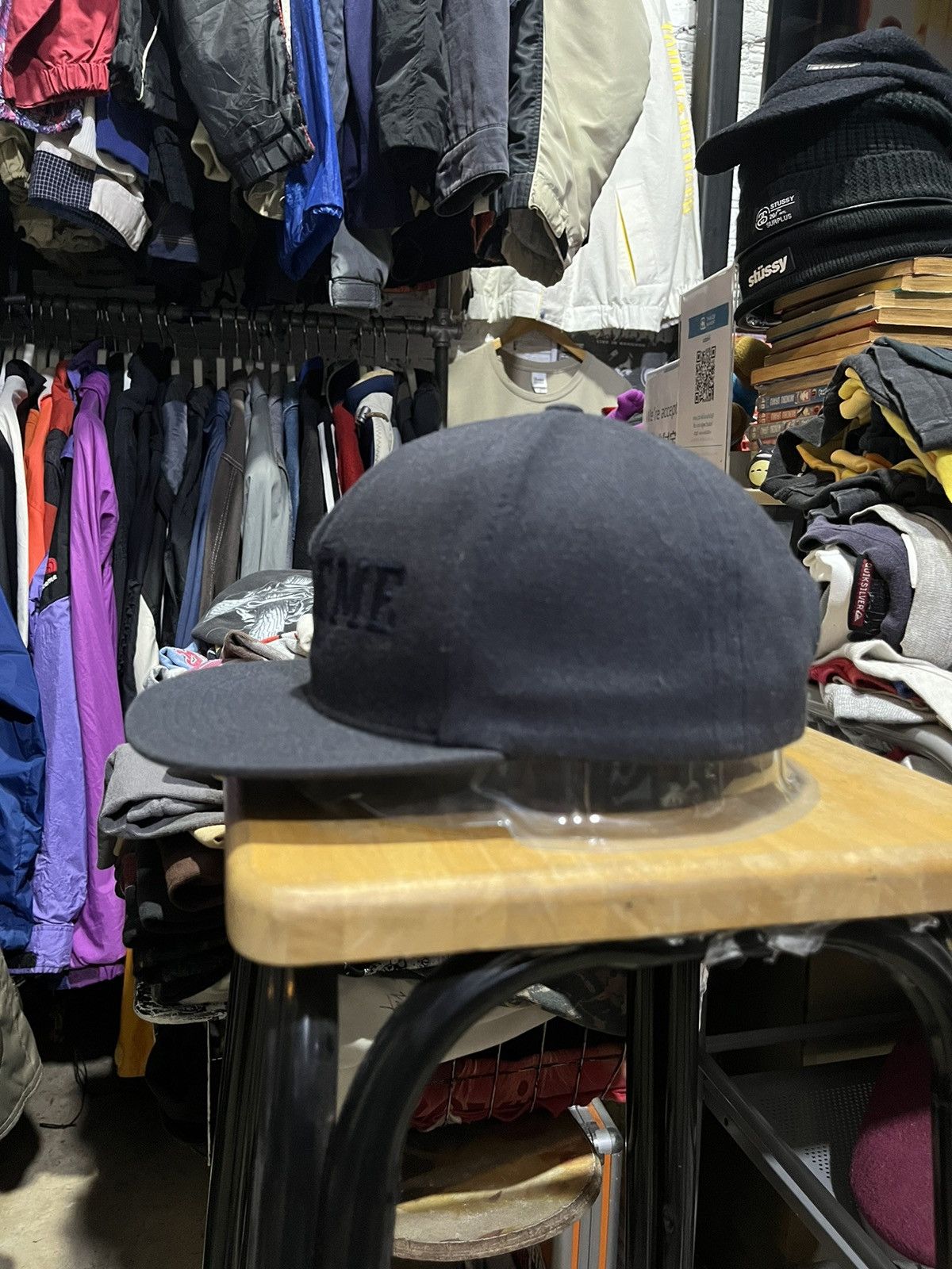 Starter × Supreme Supreme New York x Starter Leather Strap Cap Size ONE SIZE - 4 Thumbnail