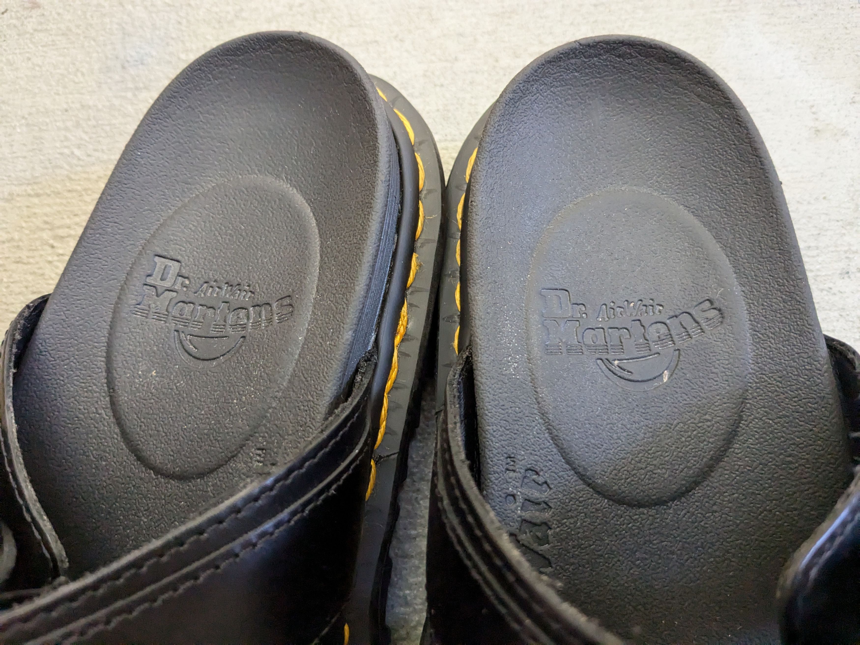 Dr. Martens Dr. Martens Myles Sandals Black Men 6 Leather Strap Size US 6 / EU 39 - 3 Thumbnail