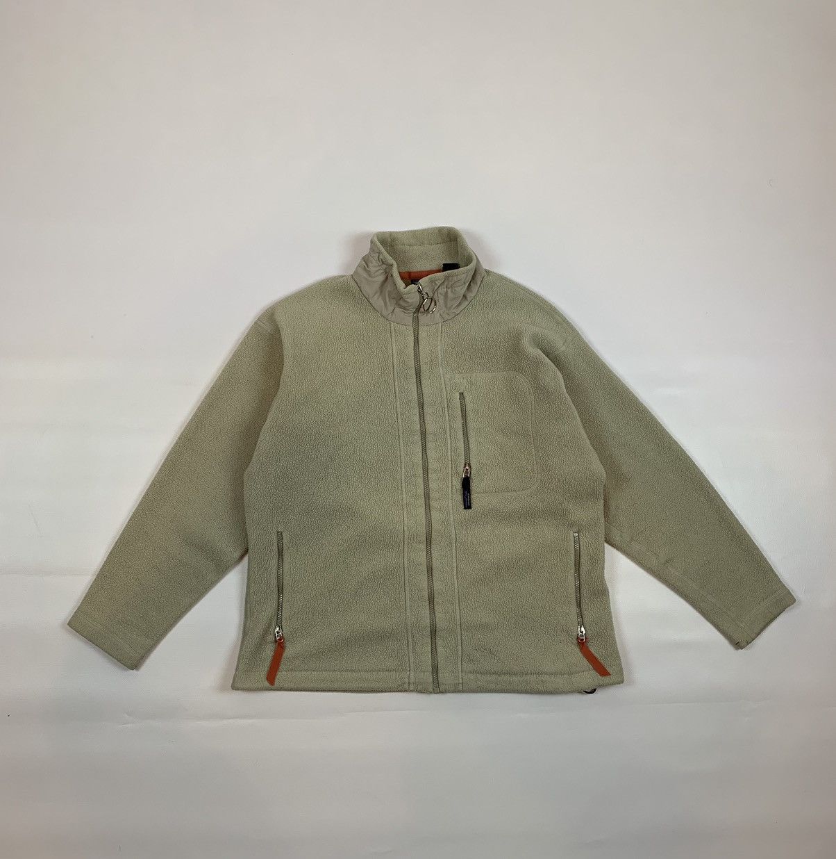 image of Archival Clothing x Patagonia Synchilla Fleece Zip Jacket in Cream, Men's (Size XL)