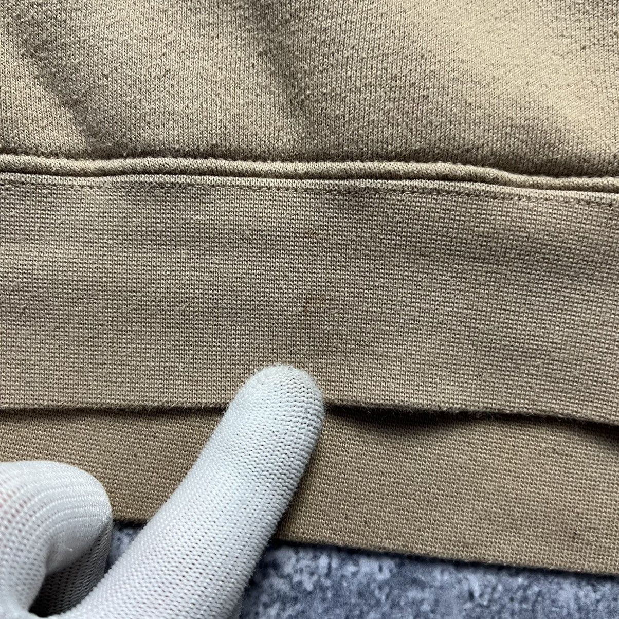 Nike Vintage Nike Central Swoosh Oversized Beige Hoodie Y2K Size US S / EU 44-46 / 1 - 4 Thumbnail