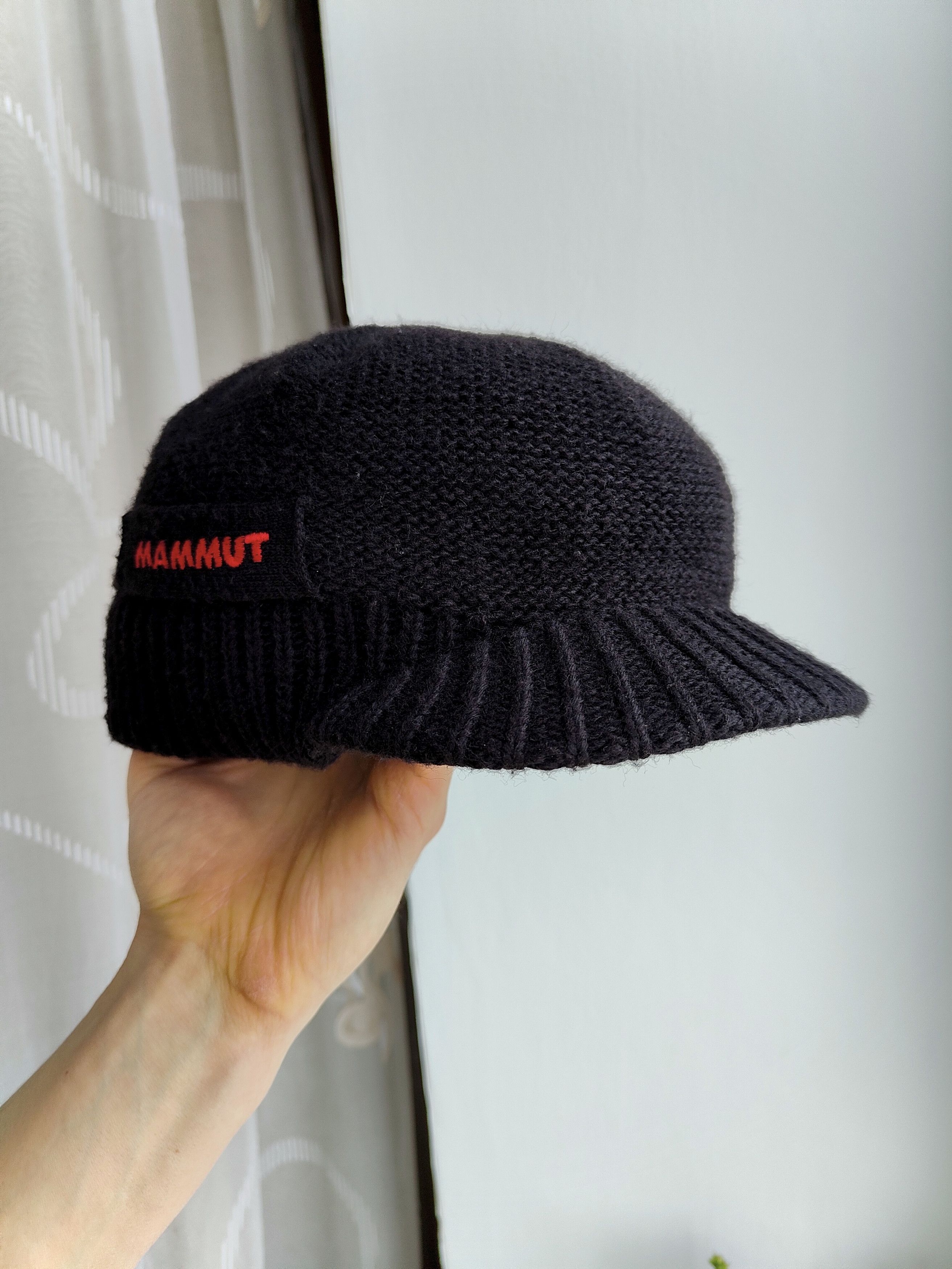 Mammut Vintage Mammut Visor Beanie Knitted Hat Jeep Cap Peaked Hat Size ONE SIZE - 6 Thumbnail