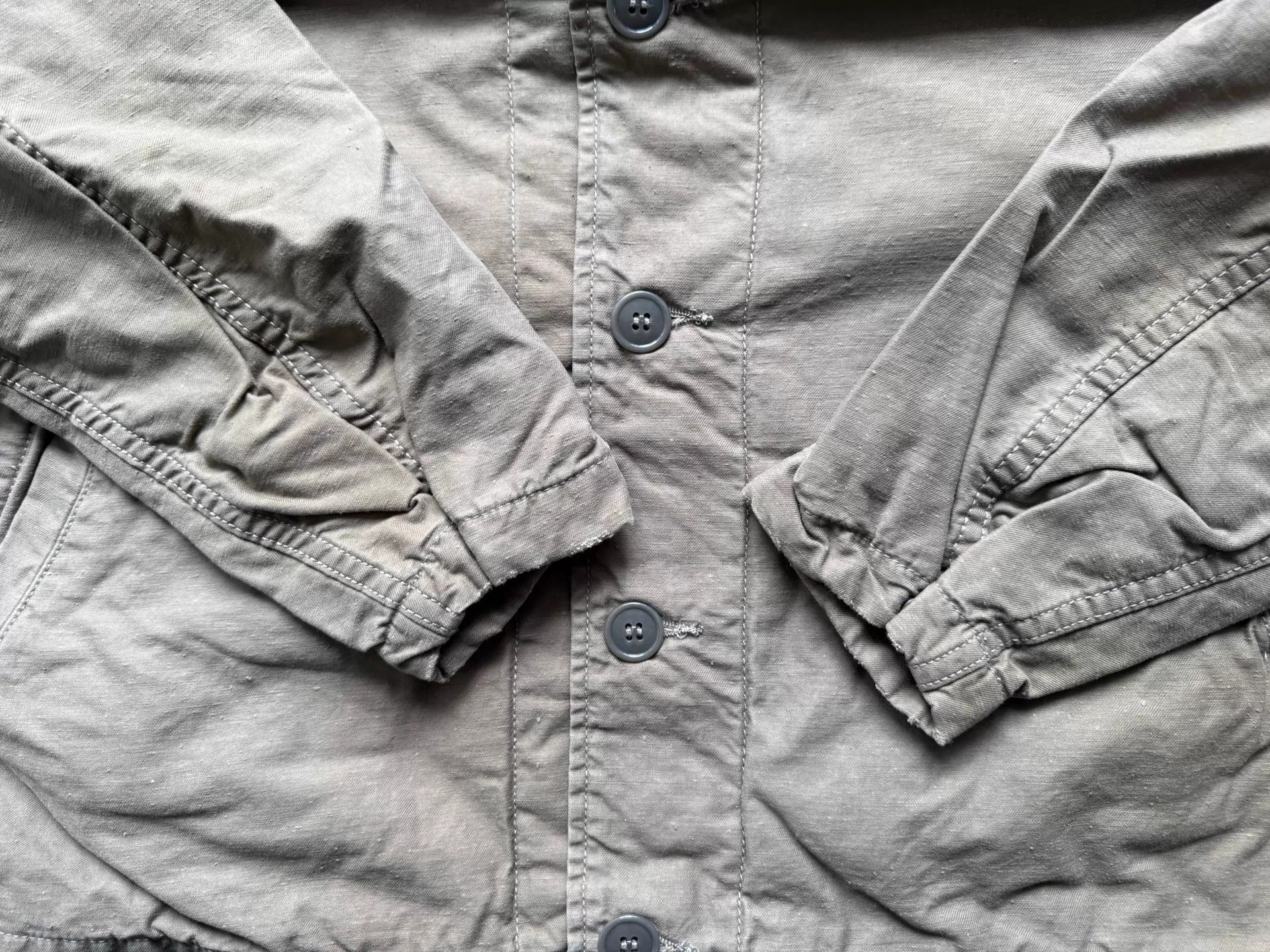 Madness MADNESS 24AW REGENERATED N-4 Washed Deck Jacket M Size US M / EU 48-50 / 2 - 7 Thumbnail