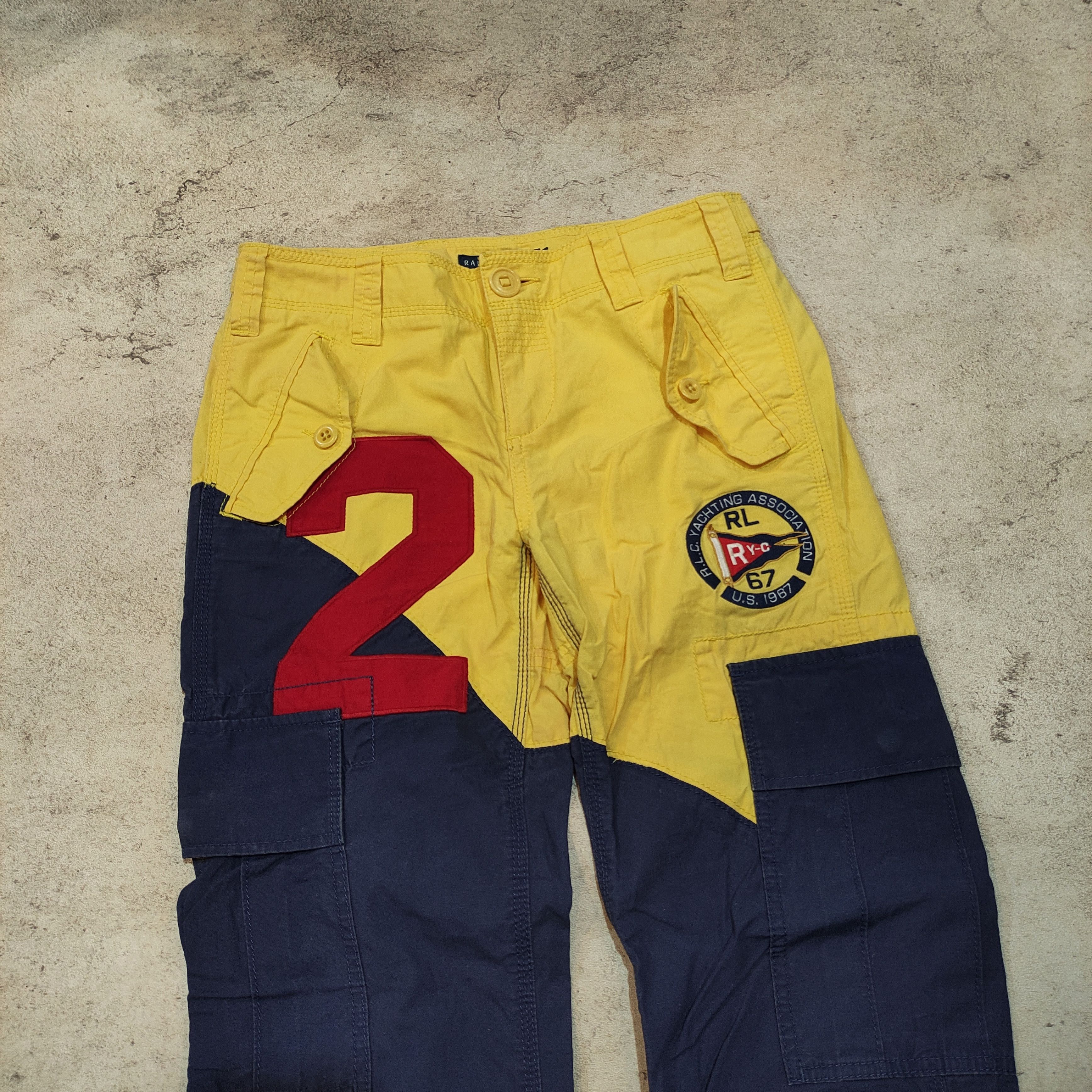 Polo Ralph Lauren Ralph Lauren Trouser Cargo Pants 67 - Rare!!! Size US 30 / EU 46 - 3 Thumbnail