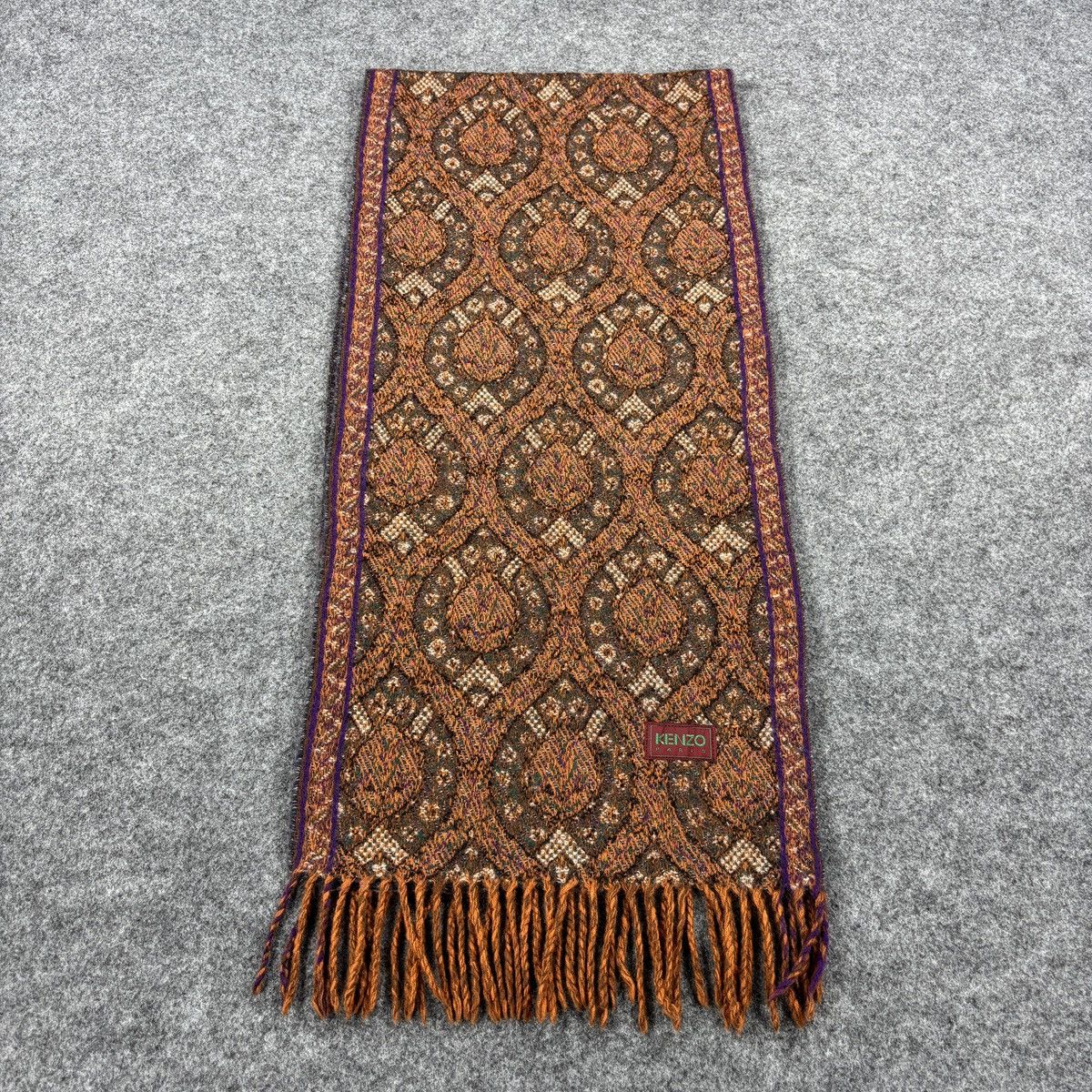 Kenzo × Vintage Kenzo Scarf # D761 # Muffler # Neckwear Size ONE SIZE - 5 Thumbnail