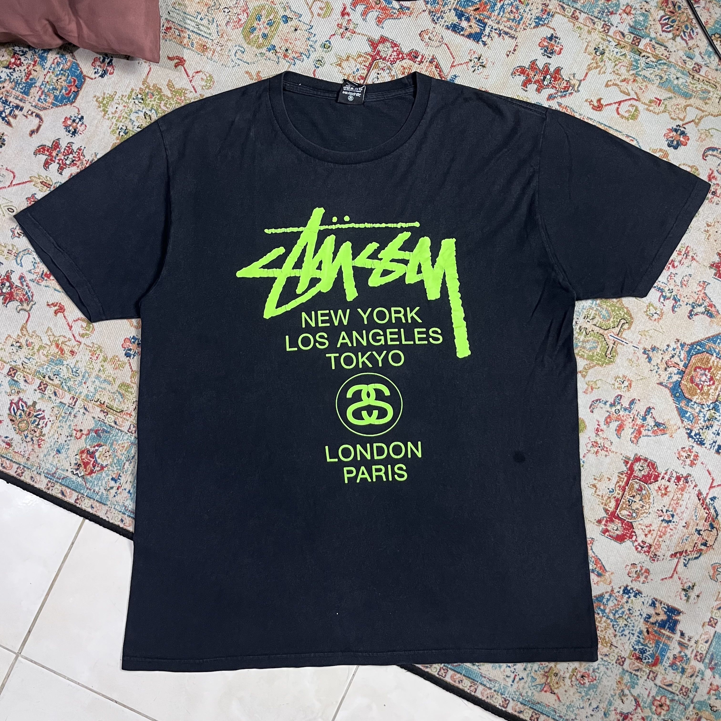 Stussy Stussy tour tshirt Size US L / EU 52-54 / 3 - 1 Thumbnail