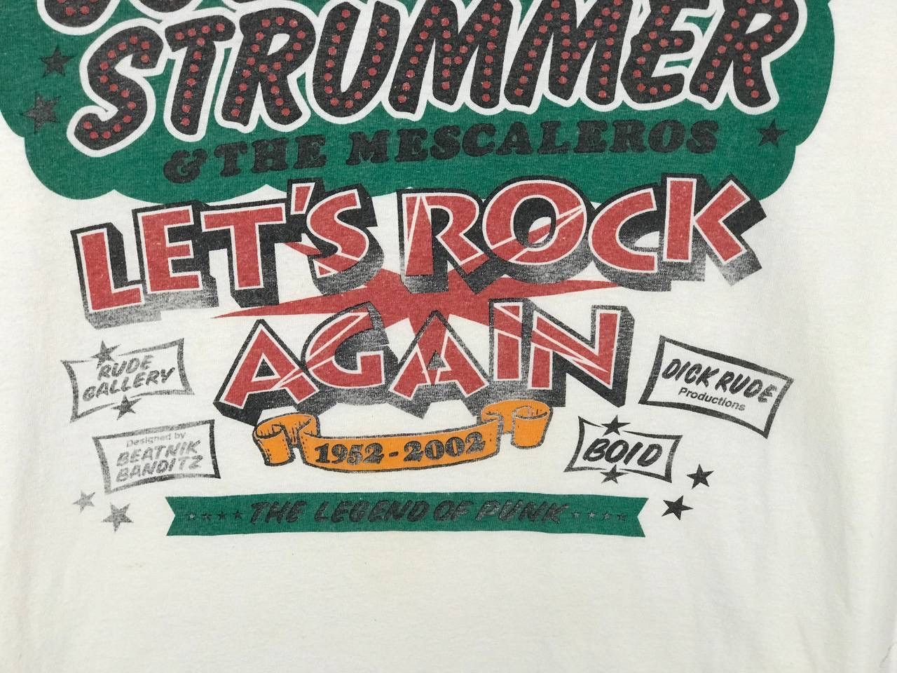 Band Tees × Vintage vintage the clash vocalist joe strummer punk Size US M / EU 48-50 / 2 - 7 Thumbnail