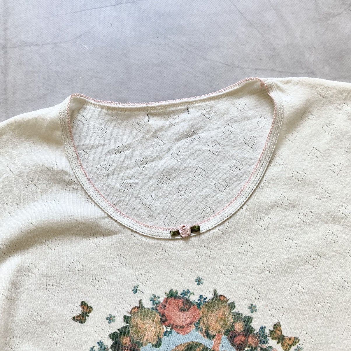 Hysteric Glamour Sexy + Vive Maria + Avantgarde Grunge Baby Cute T-Shirt Tee Size L / US 10 / IT 46 - 4 Thumbnail