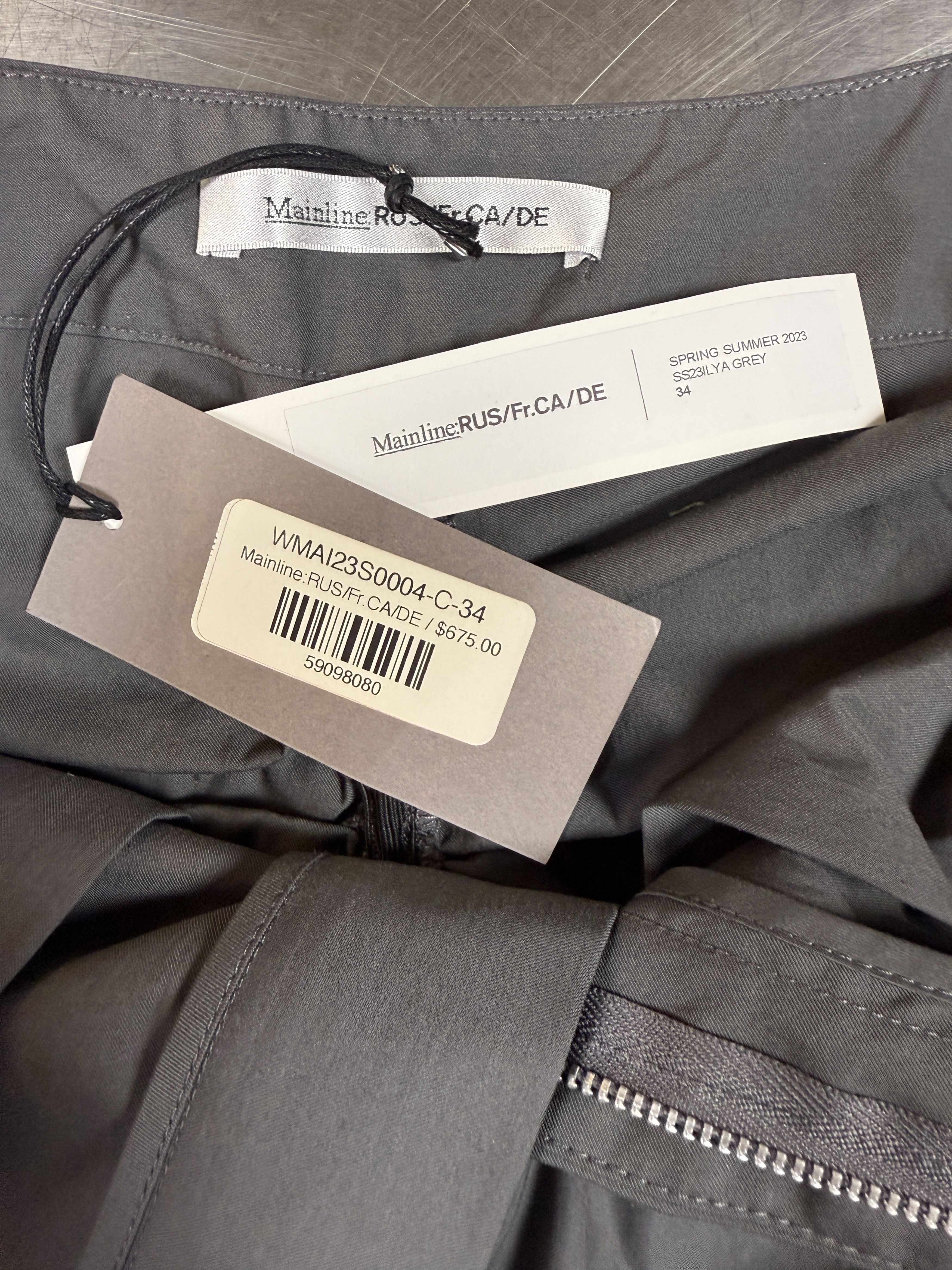 Mainline:RUS/Fr.CA/DE $675 Mainline:RUS/Fr.CA/DE Ilya Trousers Pants Size US 34 / EU 50 - 9 Thumbnail