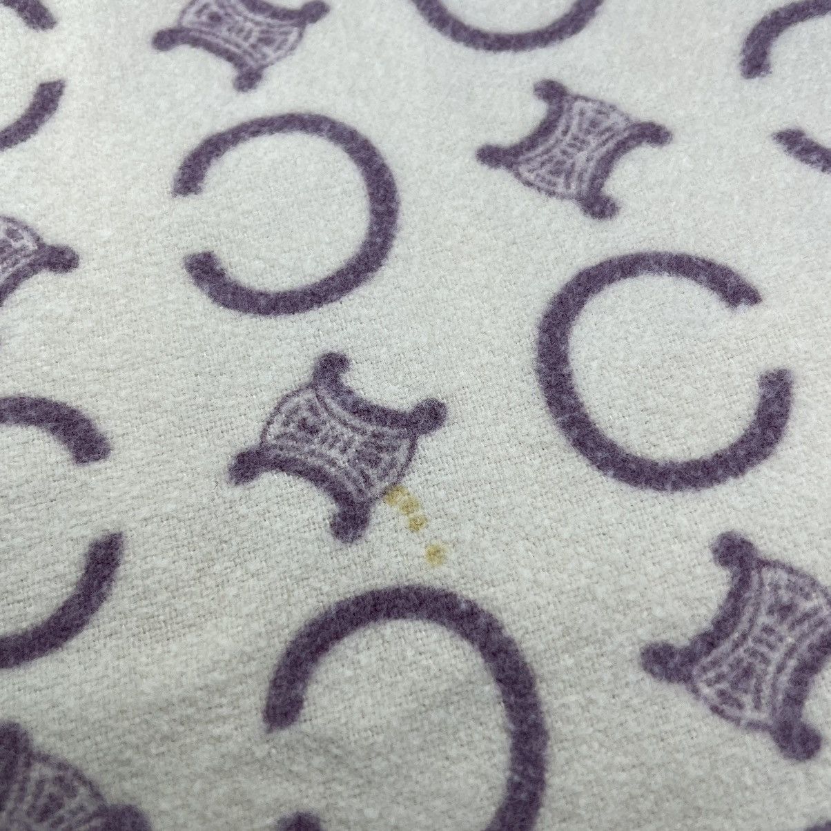 Celine Vintage CELINE Full Monogram Throw Blanket Size ONE SIZE - 12 Thumbnail