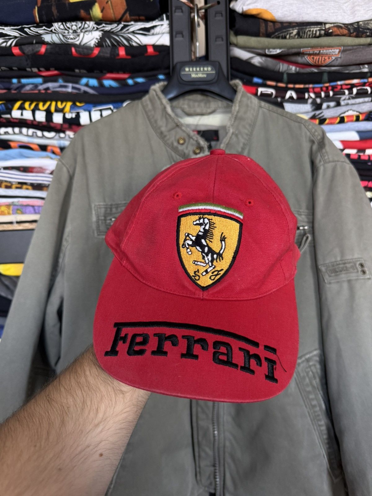 Ferrari Ferrari vintage 00s hat cap Size ONE SIZE - 1 Thumbnail