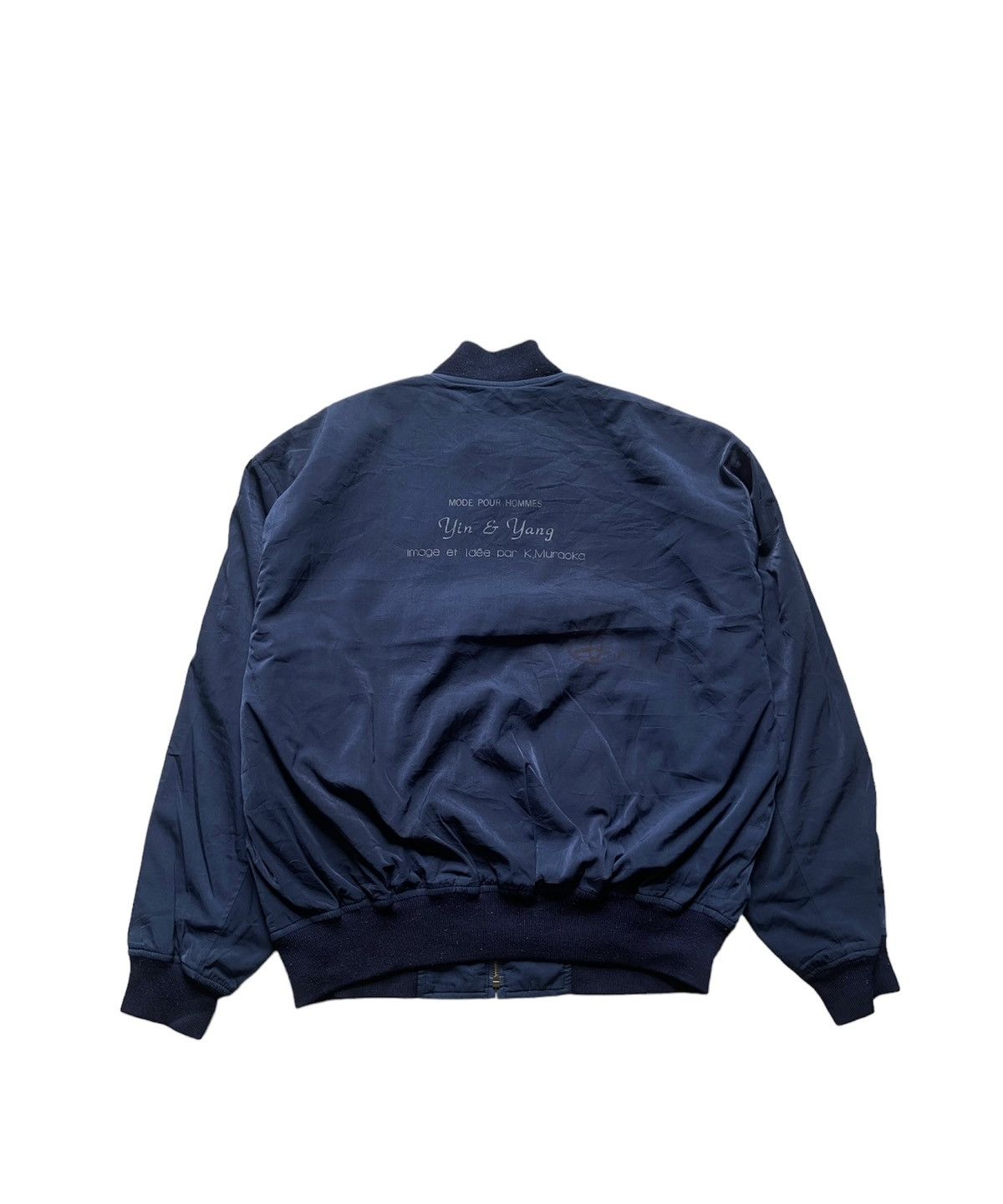 Designer × Japanese Brand Vintage Archive Yin & Yang Pour Hommes Bomber Jacket Size US M / EU 48-50 / 2 - 2 Thumbnail