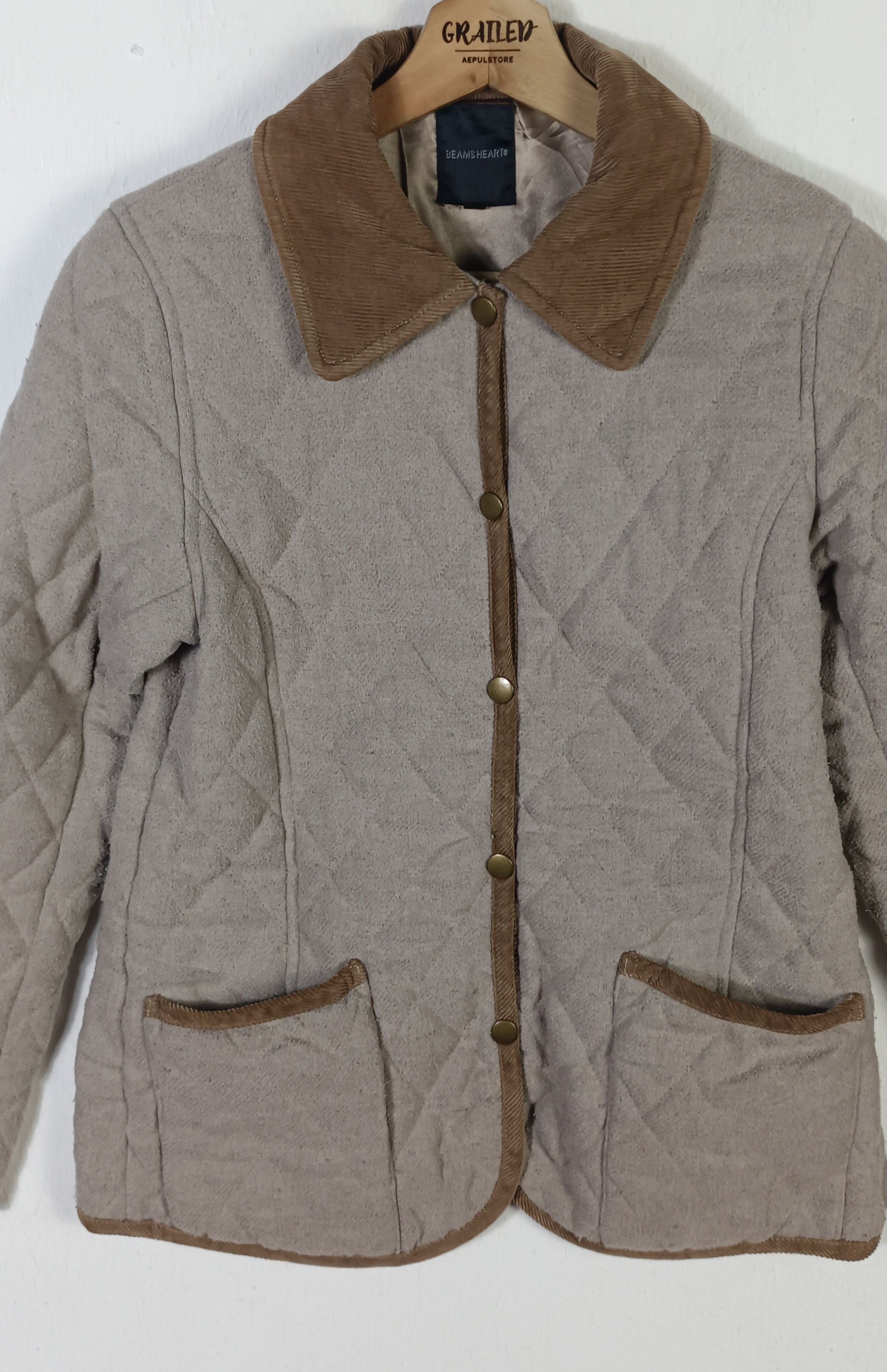 Beams Plus Beams Heart Quilted Jacket Size US XS / EU 42 / 0 - 4 Thumbnail