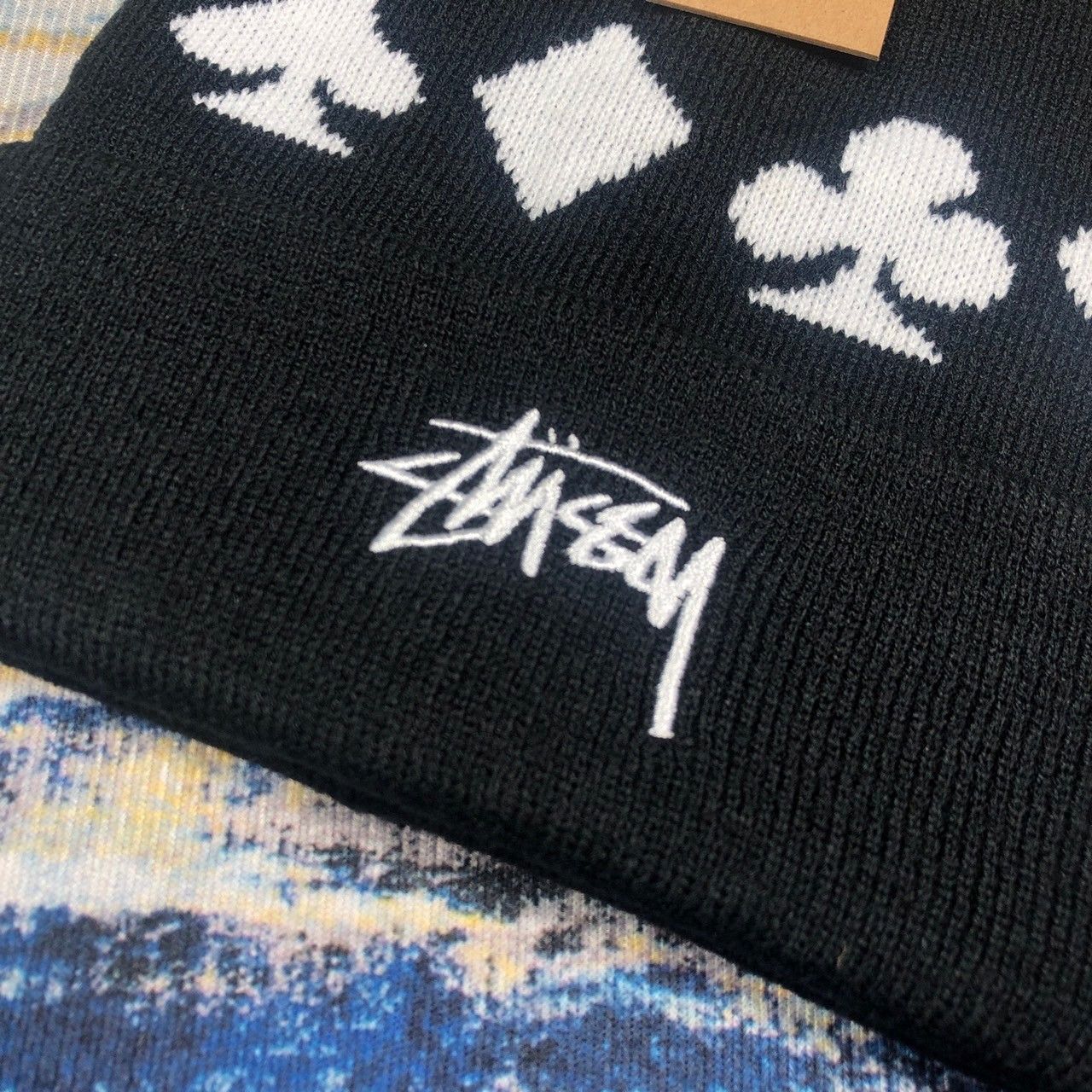 Stussy Stussy Full Suit Jacquard Cuff Beanie Size ONE SIZE - 3 Thumbnail