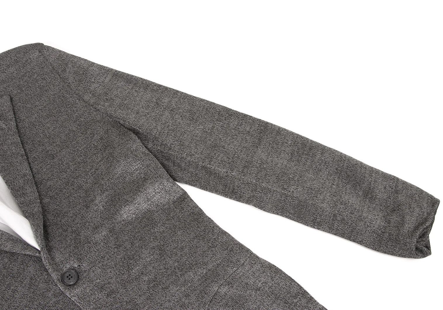 Emporio Armani Rayon 2B Jacket in Gray Size 46 Size US S / EU 44-46 / 1 - 4 Thumbnail