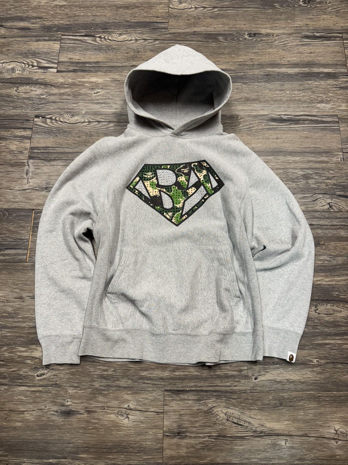 Bape Bape Rhinestone Hoodie Size US M / EU 48-50 / 2 - 1 Thumbnail