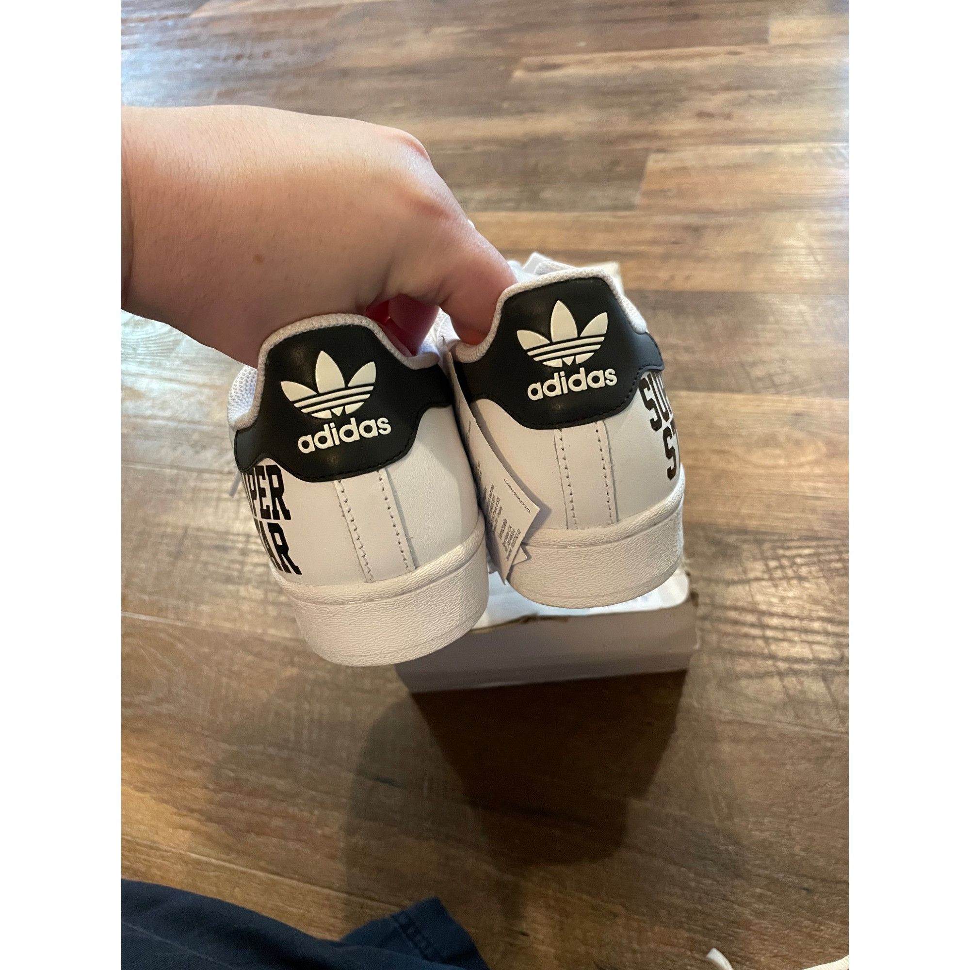 Adidas Adidas Superstar ‘Varsity Pack’ White/Black Sneakers Men’s 7 Size US 7.5 / EU 40-41 - 7 Thumbnail