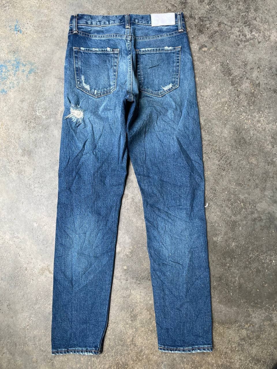Japanese Brand JAPANESE BRAND RIENDA DENIM DISTRESSED STYLE JEANS Size US 26 / EU 42 - 4 Thumbnail