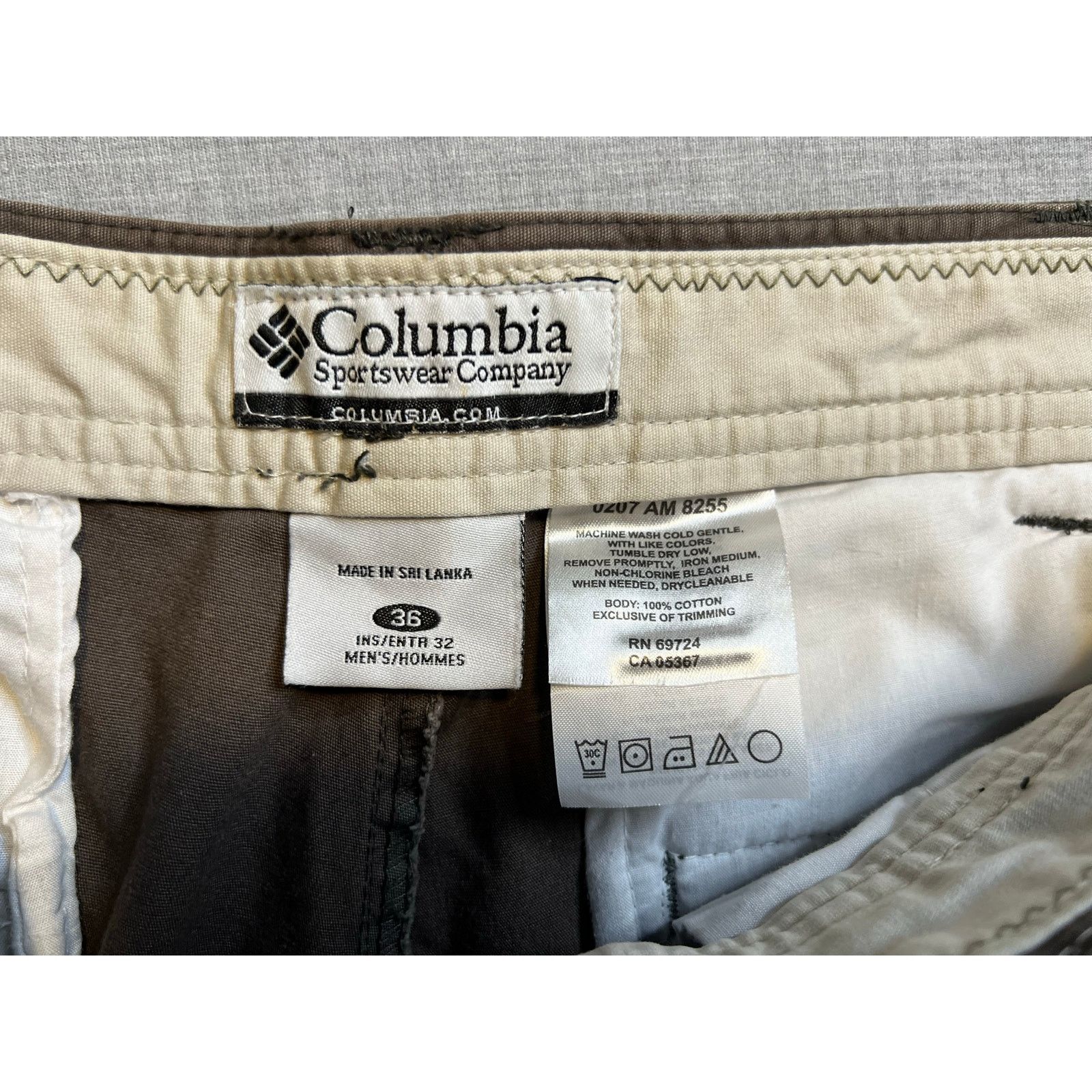 Columbia Columbia Sportswear Hiking Utility Pants 36x32 Size US 36 / EU 52 - 3 Thumbnail