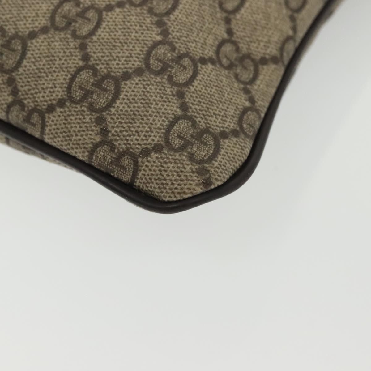 Gucci GUCCI GG Supreme Shoulder Bag Pvc Beige Gold Size ONE SIZE - 14 Thumbnail