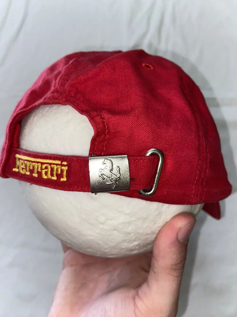 Ferrari VINTAGE 1999 RED FERRARI RACING 90’S HAT CAP F-1 FORMULA Size ONE SIZE - 4 Thumbnail