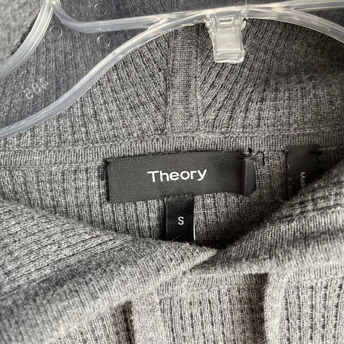 Theory Theory Waffle Cotton Pullover Hoodie Size US S / EU 44-46 / 1 - 4 Thumbnail