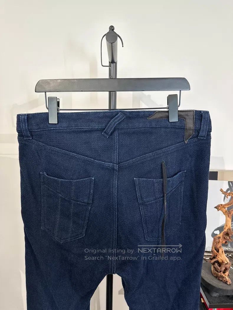 Boris Bidjan Saberi Boris Bidjan Saberi Size XL P1 cotton linen knife-cut denim Size US 38 / EU 54 - 4 Thumbnail