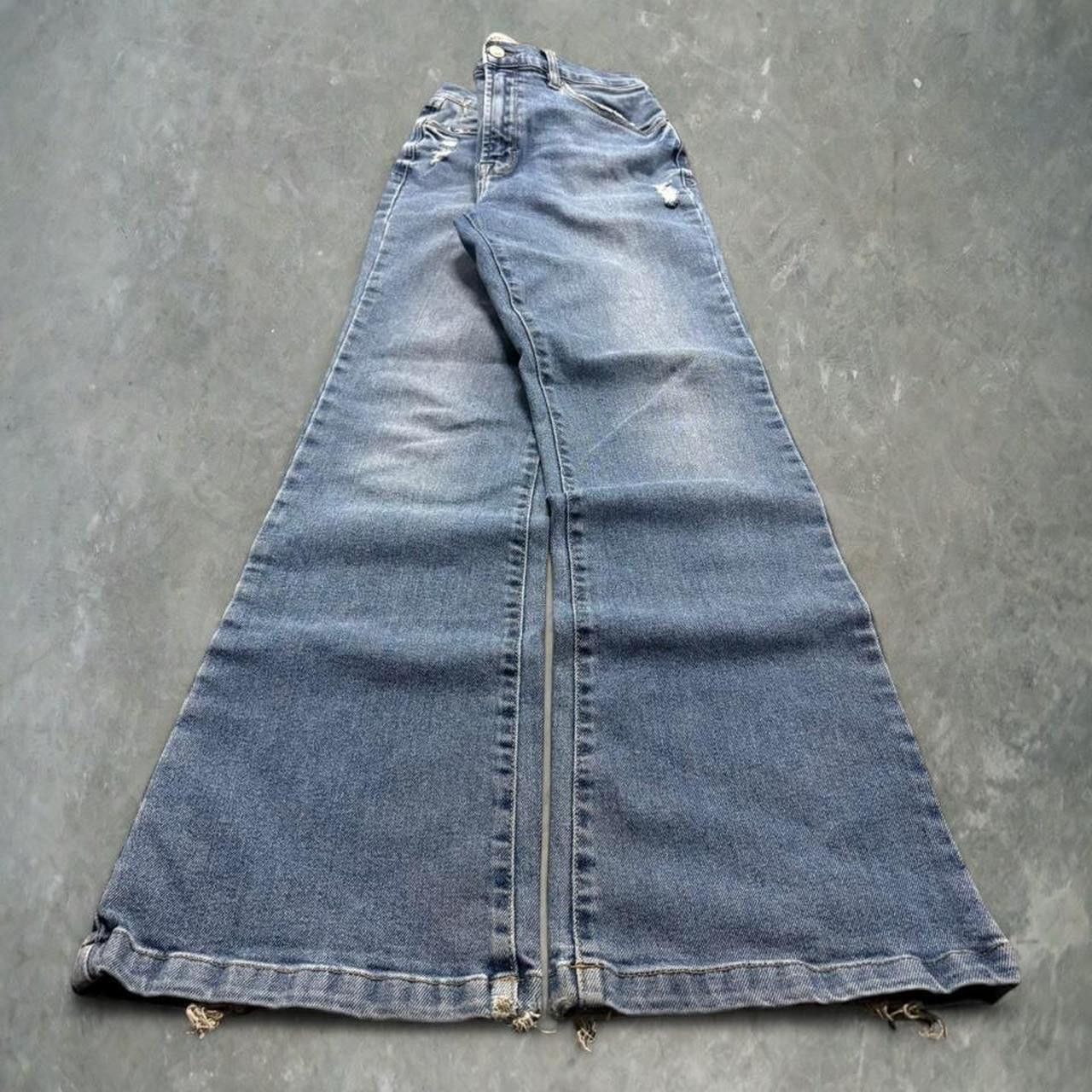 Vintage Crazy Vintage Y2K/2000s Flared Bootcut Medium Wash Denim Jeans! Size US 30 / EU 46 - 1 Thumbnail