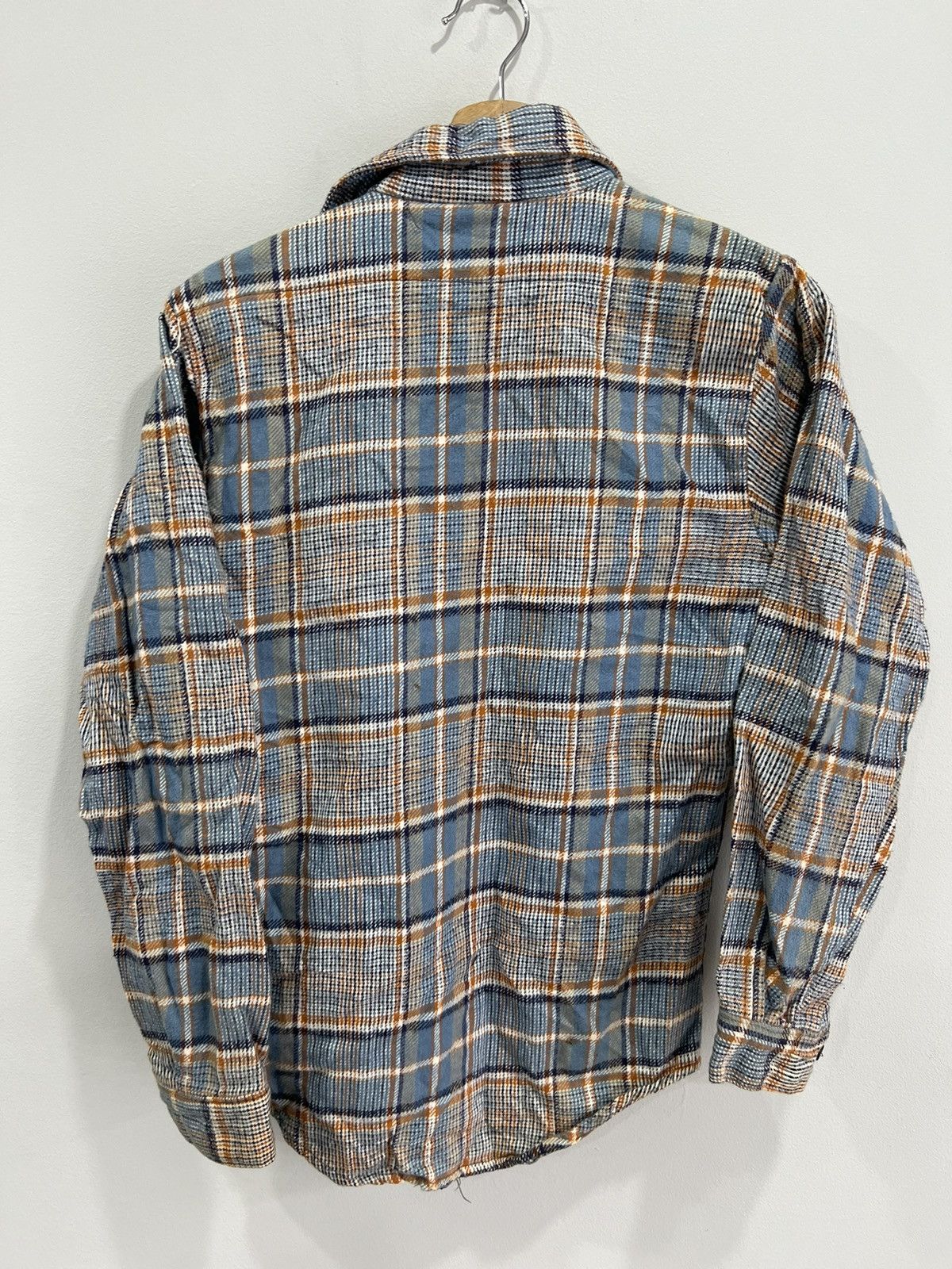 FiveBrother Vintage Five Brother Plaid Flannel Button Up Shirt Size US S / EU 44-46 / 1 - 2 Thumbnail