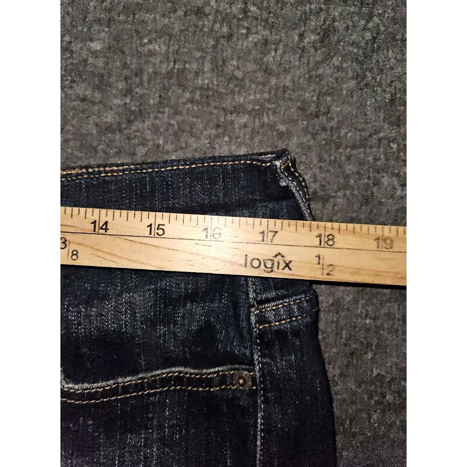 Levi's Levi's 515 Bootcut Jeans Women's 14 Short Mid Rise Blue Denim Stretch Preppy Size 36" / US 14 / IT 50 - 5 Thumbnail