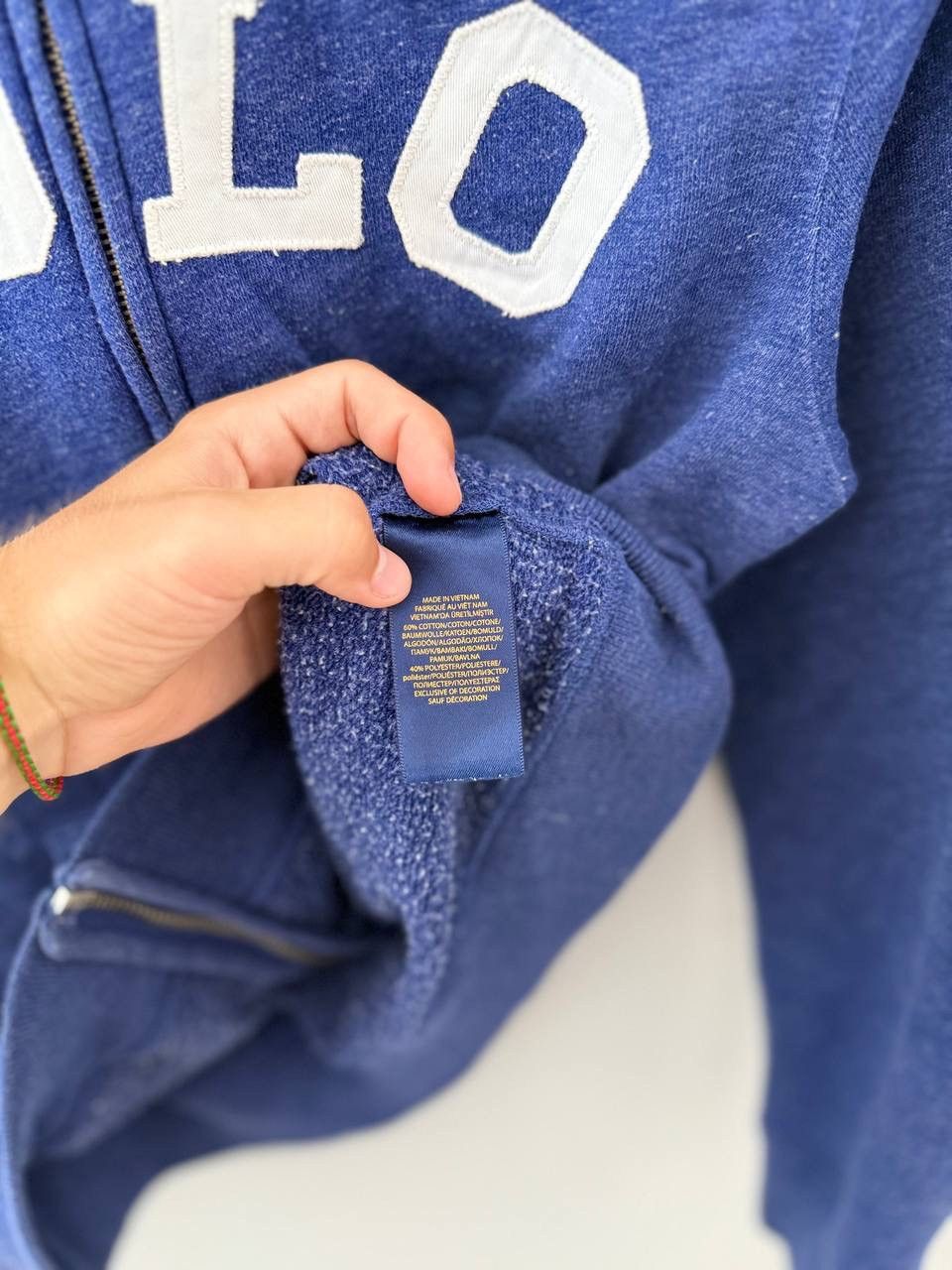 Polo Ralph Lauren Y2K Polo Ralph Lauren Big Logo Zip Up Hoodie Size L / US 10 / IT 46 - 6 Thumbnail