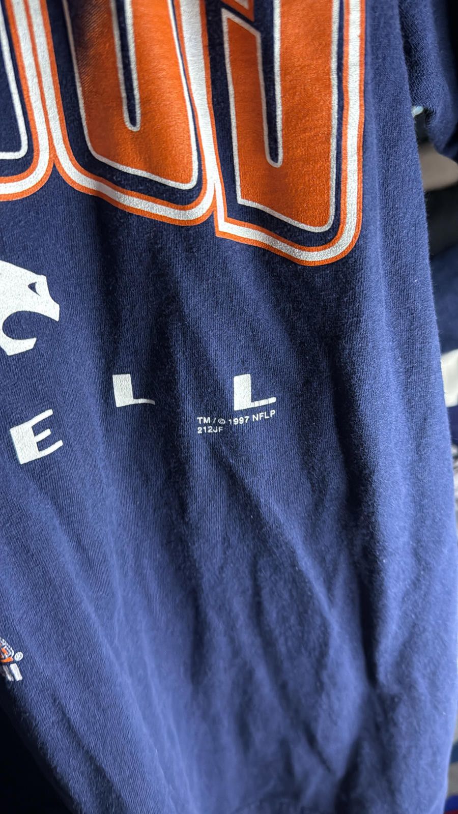 Riddell Vintage Denver Broncos Riddell T-Shirt Size US XL / EU 56 / 4 - 4 Thumbnail