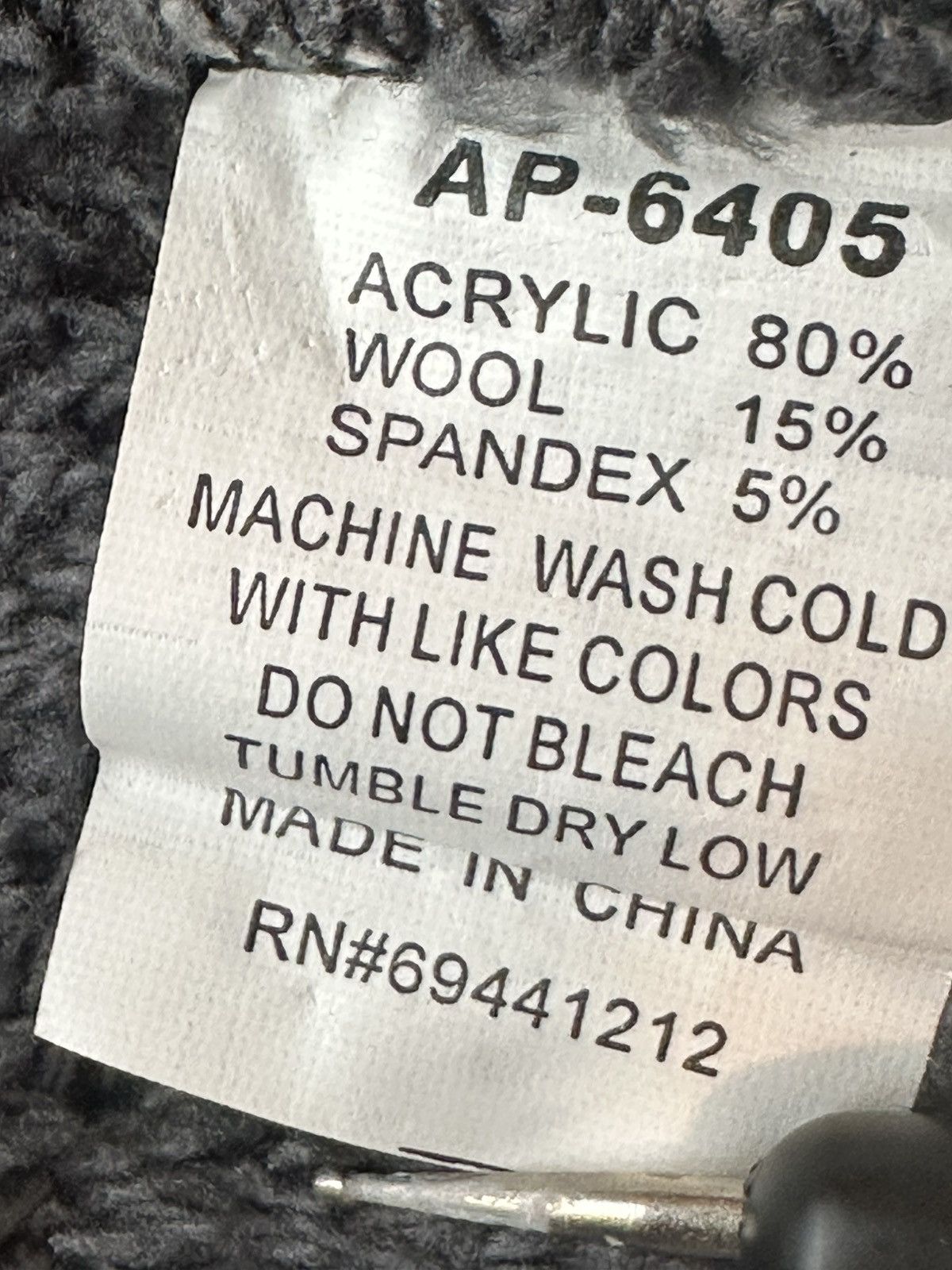 Other Therma-Tek Mock Neck Fur Lined Zip-up Sweater Size US XXL / EU 58 / 5 - 8 Thumbnail