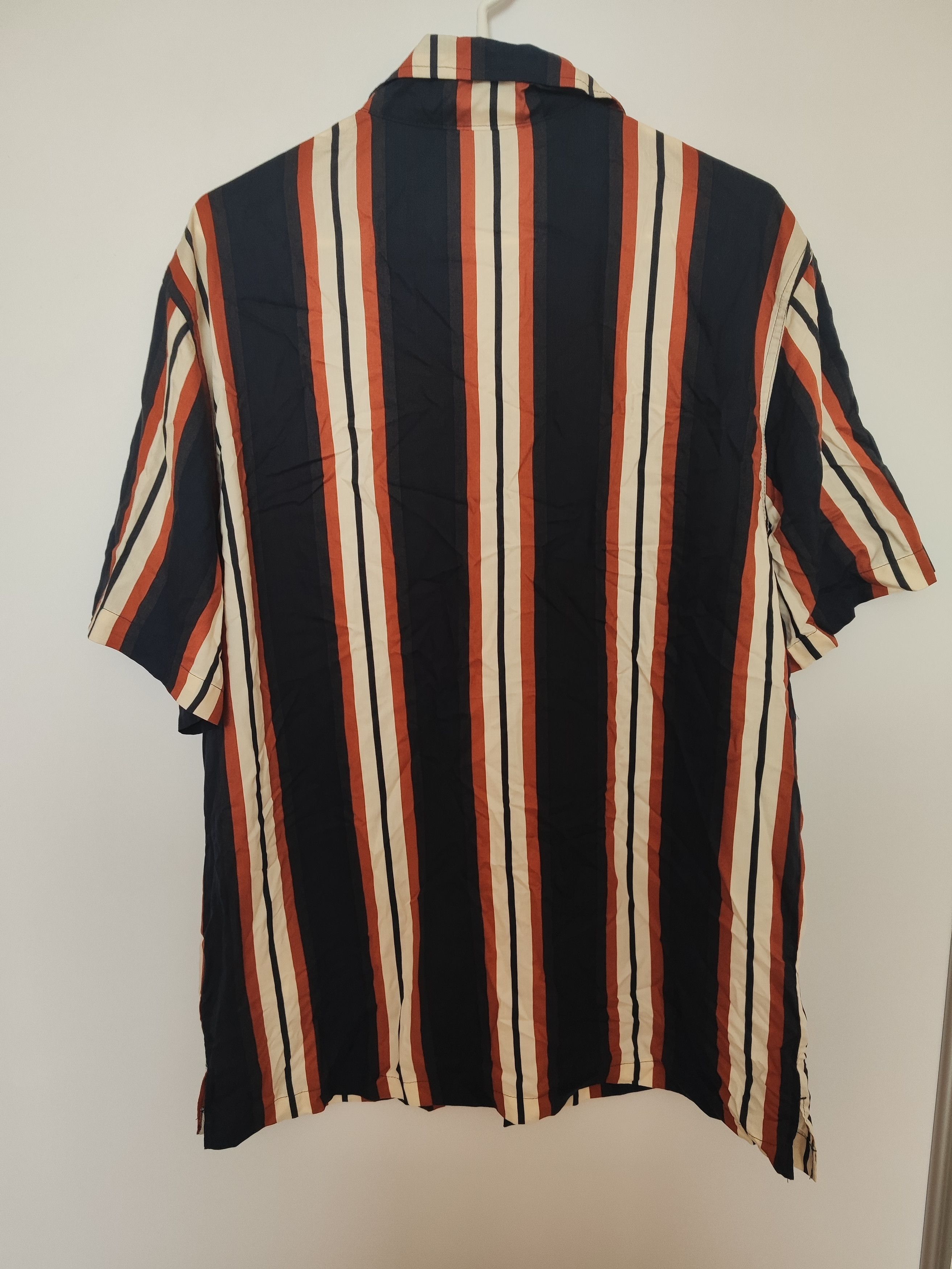 Dickies Dickies Short Sleeve Button-Up Shirt – Vertical Stripes Size US M / EU 48-50 / 2 - 2 Thumbnail
