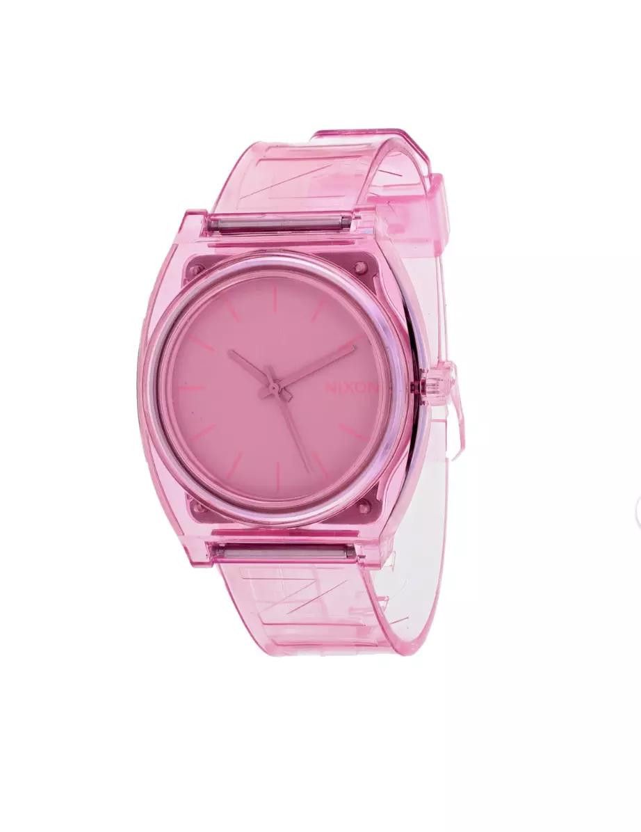 Nixon Nixon Time Teller Pink Silicone Watch Size ONE SIZE - 1 Thumbnail