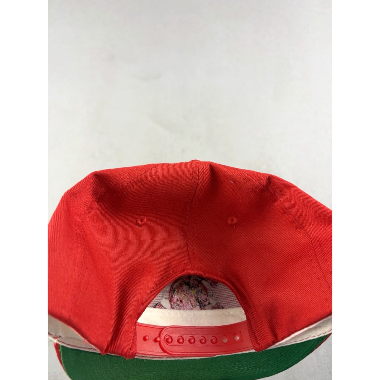 Vintage VINTAGE Dirty Dicks Hot Pepper Sauce Hat SnapBack Cap Red Embroidered 90s Red One Size Men Cotton Canvas Casual Snapback 90s Hat Mens Size ONE SIZE - 5 Thumbnail
