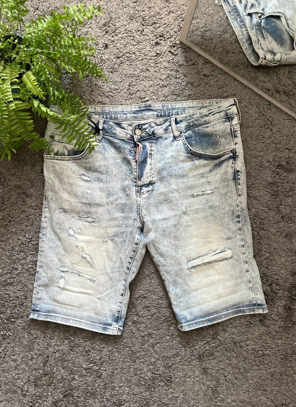 Dsquared Shorts Streetwear Vintage Drip Y2k Logo Rare