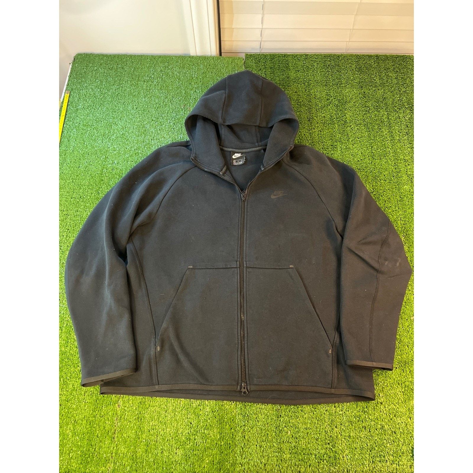 Nike Nike Tech Fleece Full Zip Hoodie Mens XL Black 28483-010 Size US XL / EU 56 / 4 - 1 Thumbnail
