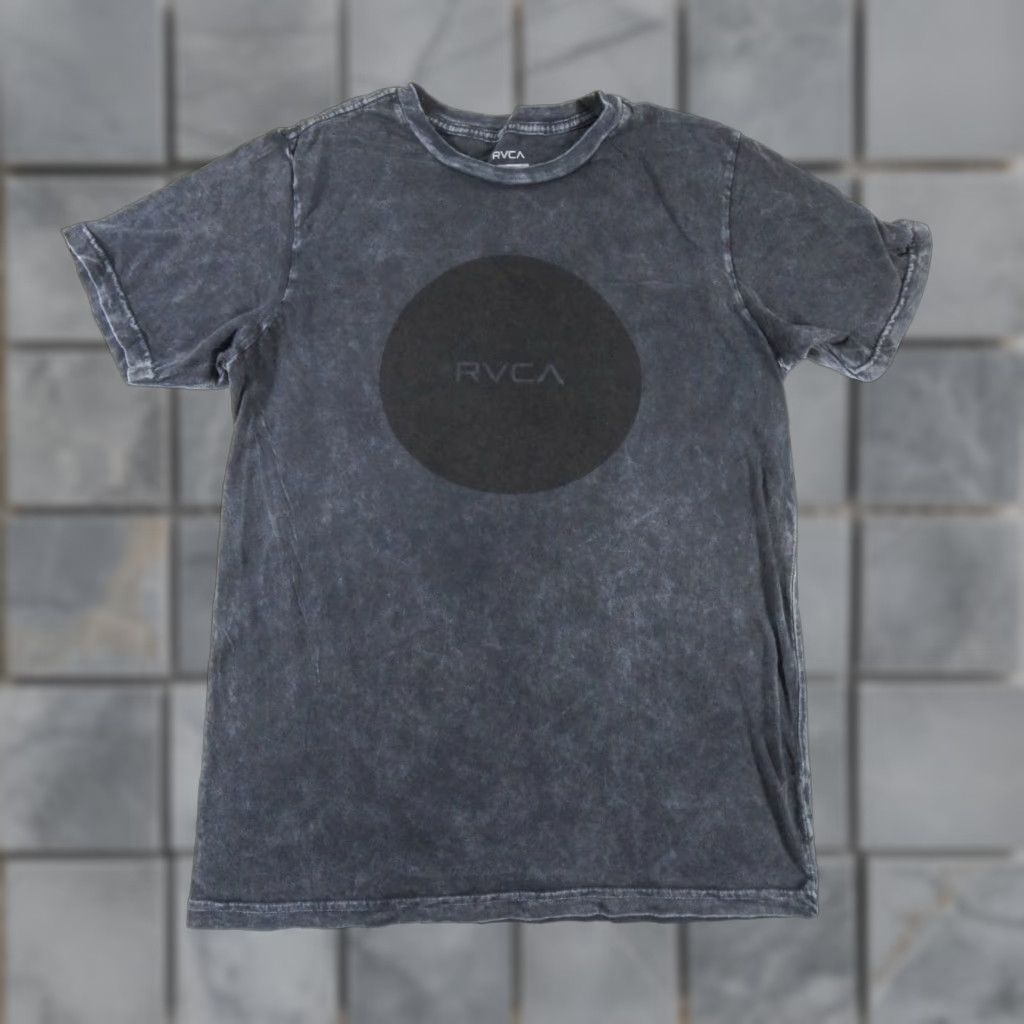 RVCA VINTAGE RVCA Shirt Mens Medium Long Sleeve Crew Neck Black Streetwear Tee Adults Size US M / EU 48-50 / 2 - 1 Thumbnail
