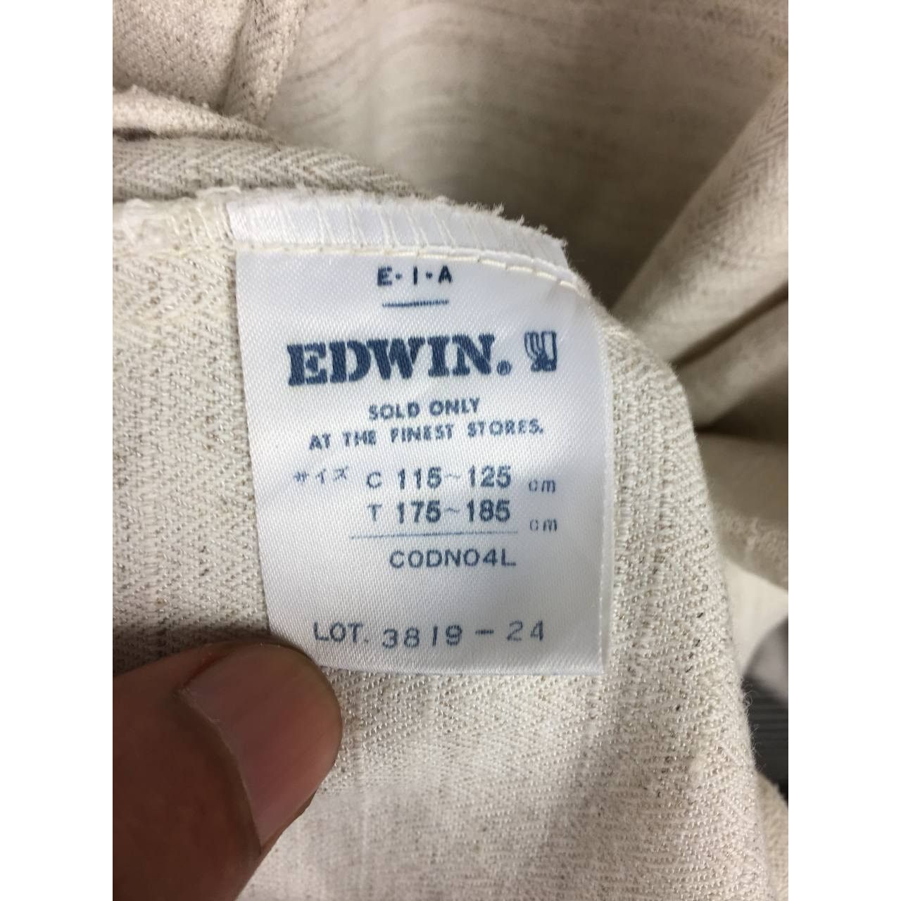 Edwin × Japanese Brand × Vintage Vtg 90s Edwin I Am Rich Man Double Pocket Blazer Jacket Size US XXL / EU 58 / 5 - 22 Thumbnail