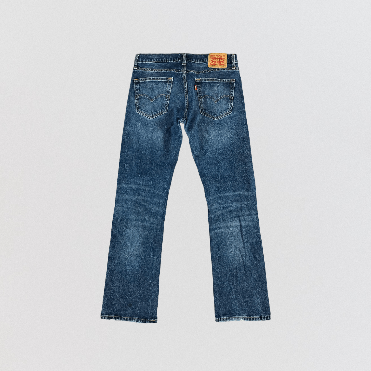 Levi's × Vintage Vintage Blue Wash Levis 527 Flare Jeans-JM2953 Size US 33 - 2 Thumbnail