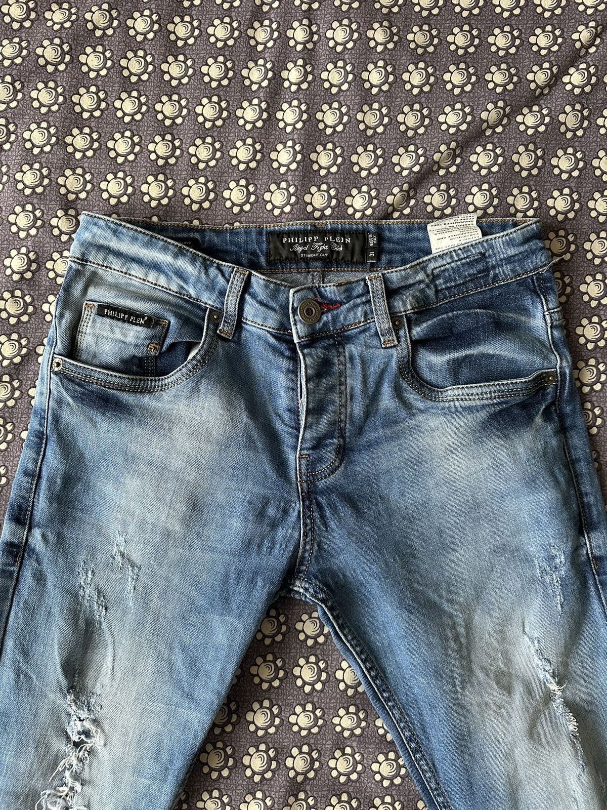 Philipp Plein × Vintage Philipp Plein Jeans Vintage Size US 31 - 2 Thumbnail