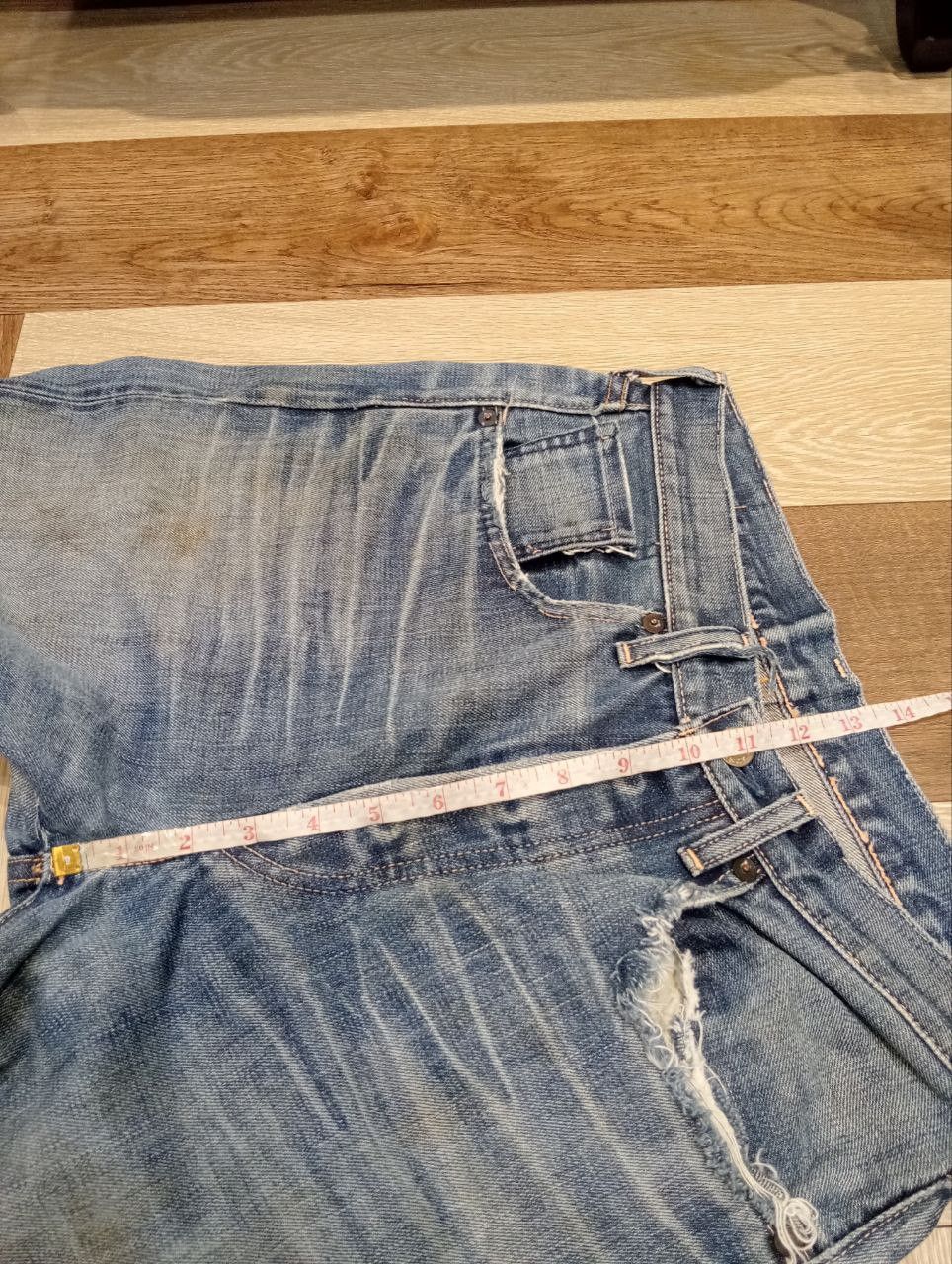 Levi's Vintage Clothing VINTAGE LEVI'S 501 REDLINE HIDDEN RIVETS CAPITAL E JEANS Size US 30 / EU 46 - 20 Thumbnail
