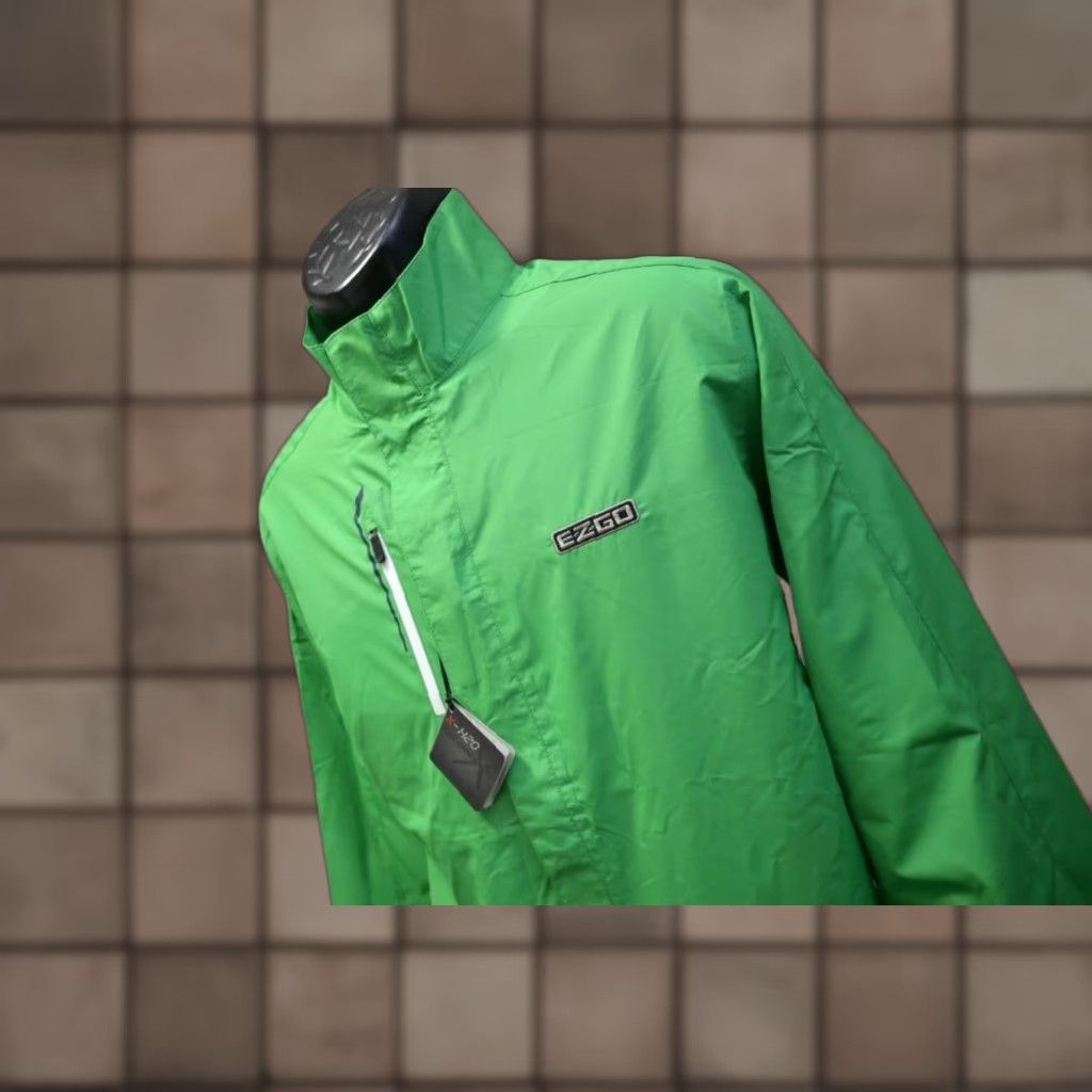Bobby Jones Green H2O Windbreaker Golf Jacket Men's Size Medium Performance NWT