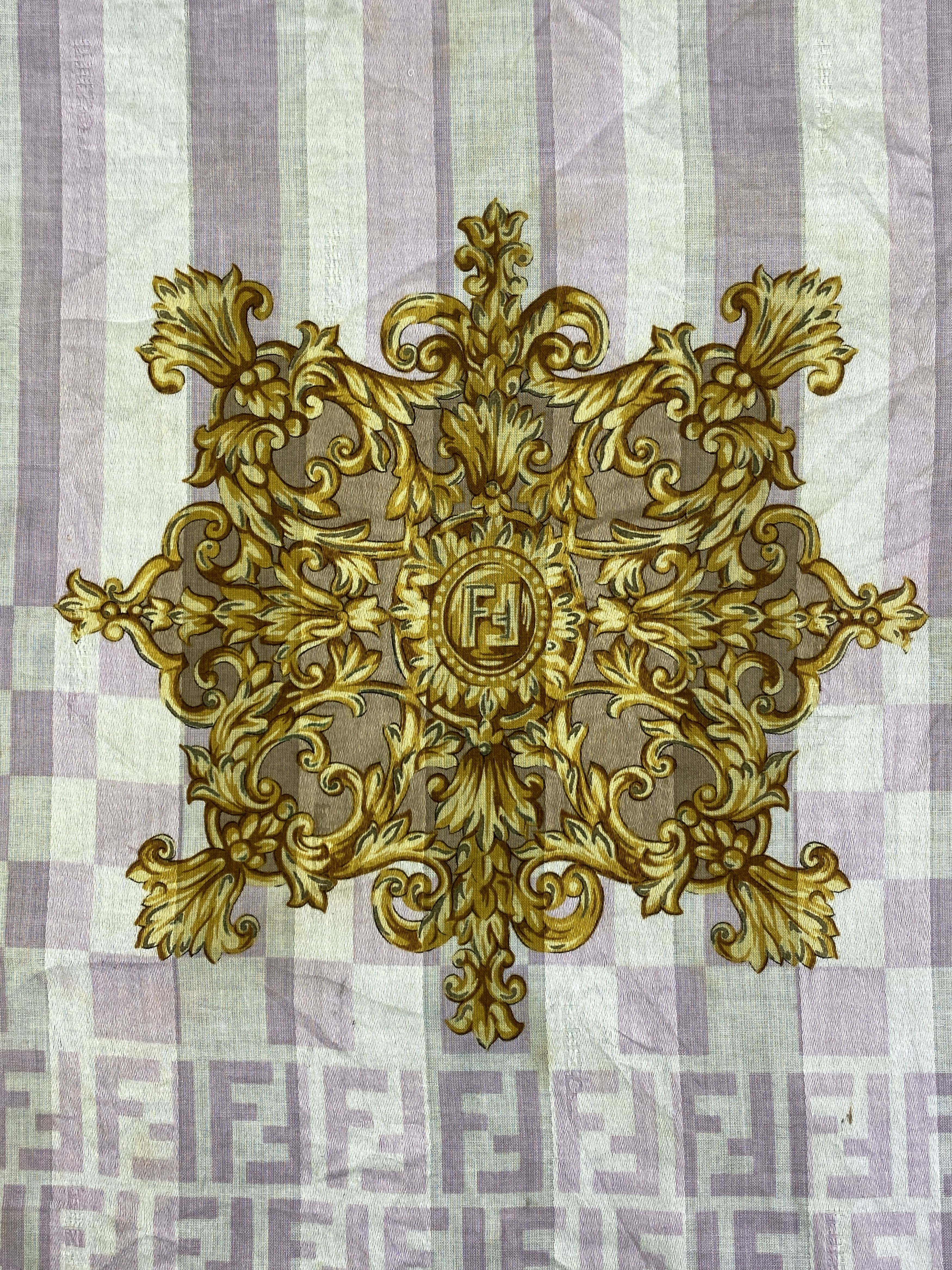 Fendi Vintage Fendi Handkerchief / Neckerchief KT0004 Size ONE SIZE - 6 Thumbnail
