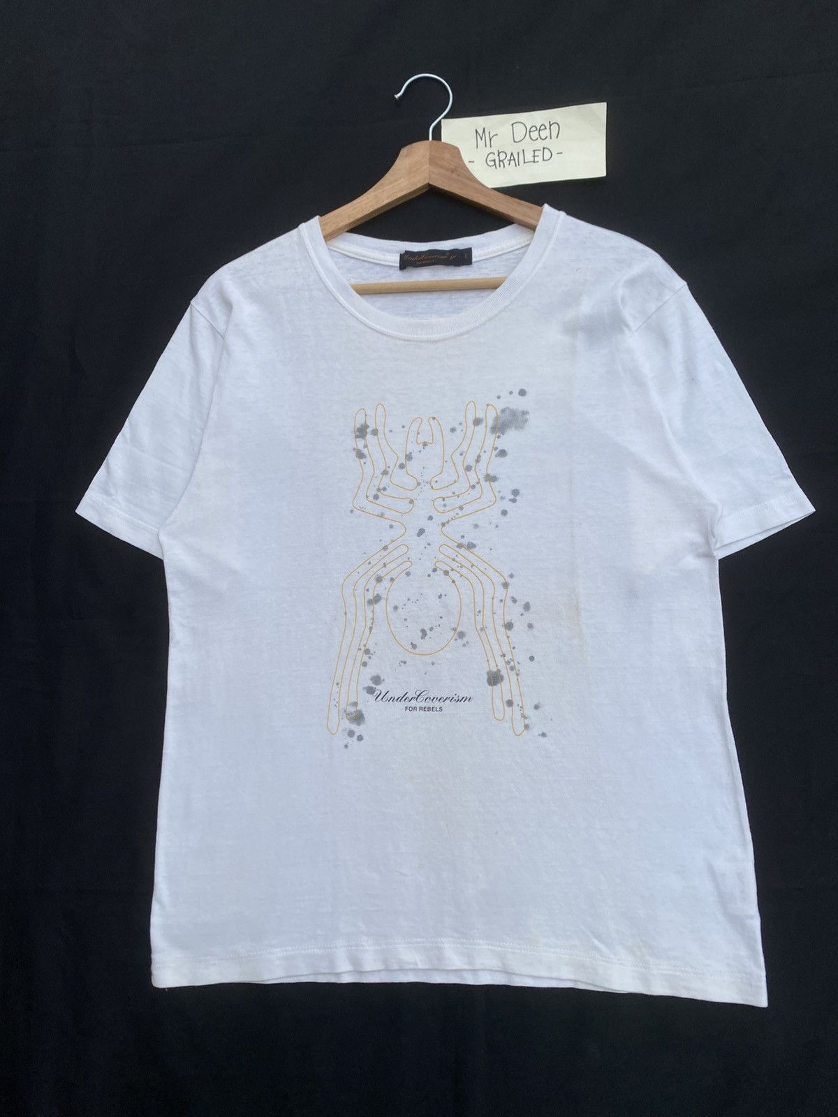 Fragment Design × Undercover RARE!! Undercoverism X Fragment Designt Mens Tee Size US L / EU 52-54 / 3 - 22 Thumbnail